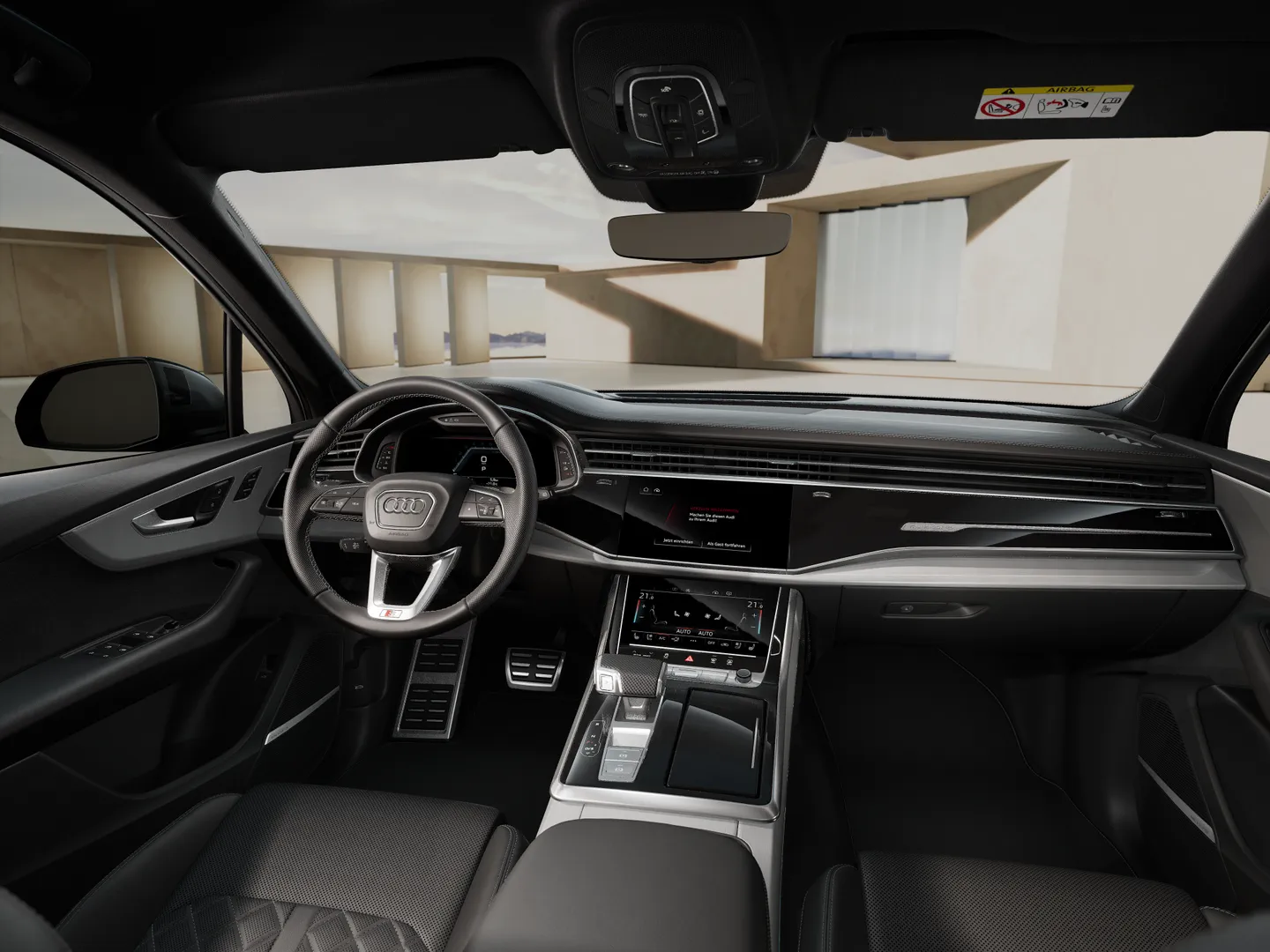 Zdjęcie Audi SQ7 SUV SQ7 SUV TFSI 373 kW tiptronic – Ujęcie: deska rozdzielcza