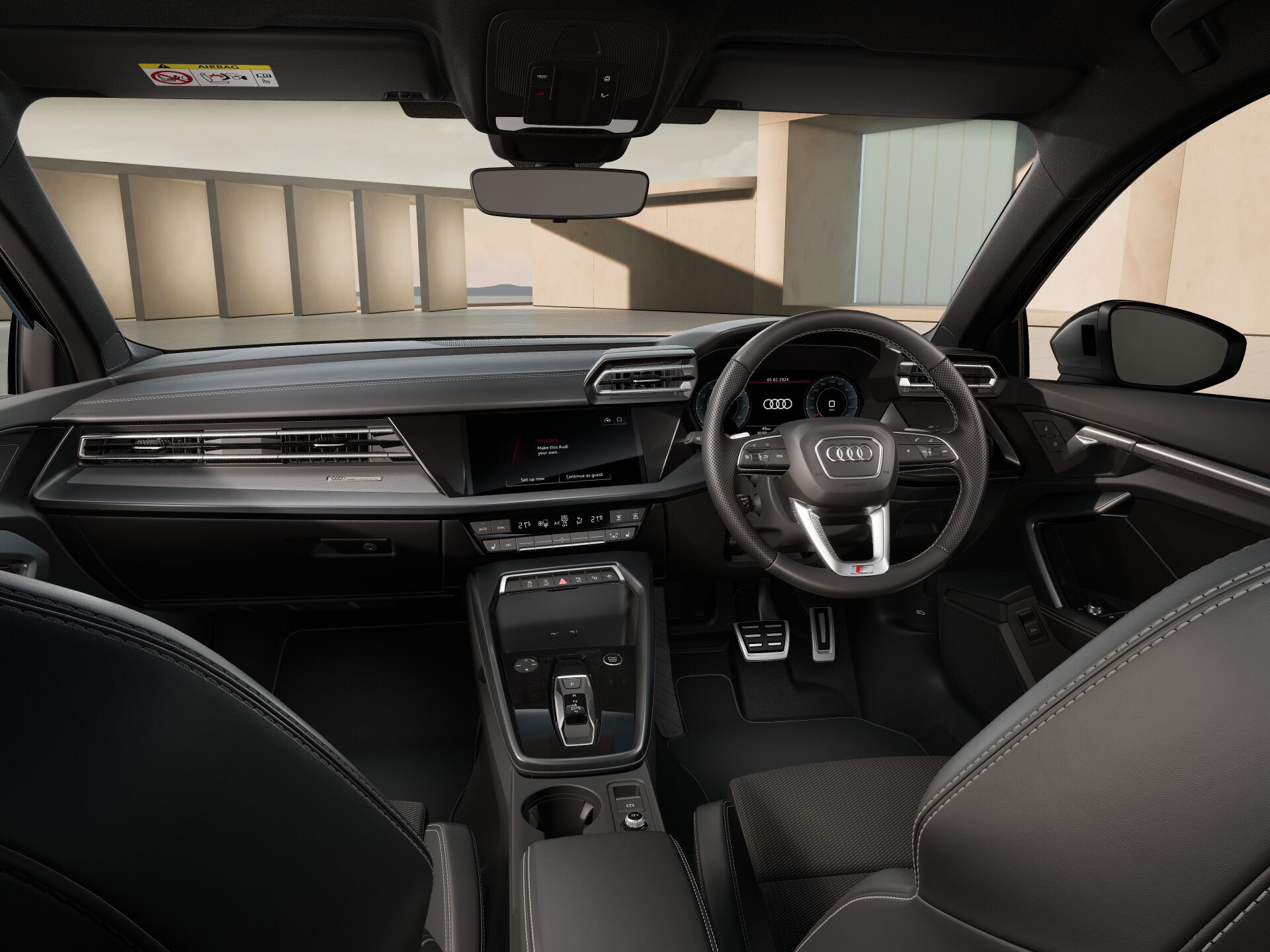 A3 Sedan INTERIOR-DASHBOARD-DASHBOARD