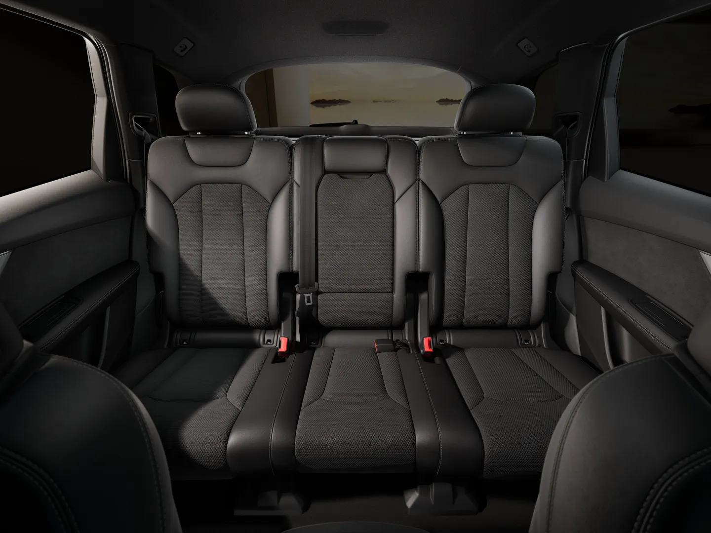 Zdjęcie&nbsp;Audi Q7 SUV TFSI e&nbsp;TFSI e quattro 290 kW tiptronic&nbsp;– Ujęcie: tylne fotele