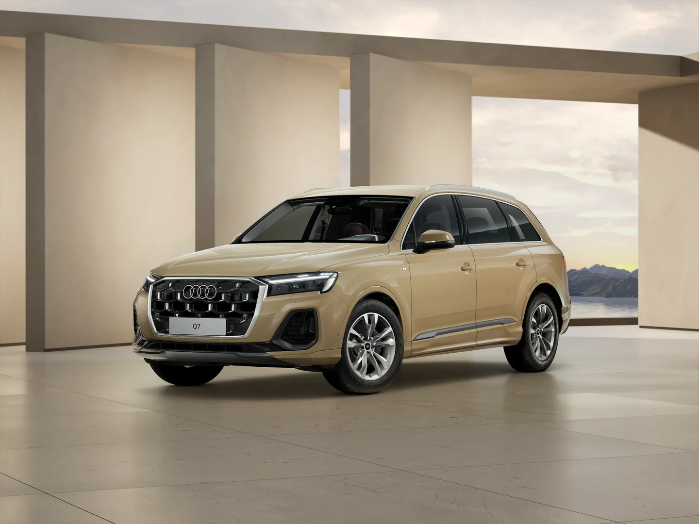 Zdjęcie Audi Q7 SUV S line TDI quattro 210 kW tiptronic – Ujęcie: przód 3/4