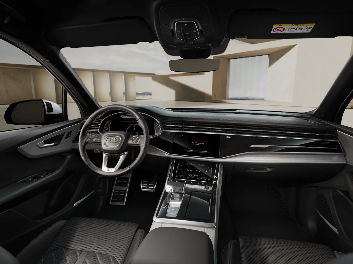 Zdjęcie Audi SQ7 SUV SQ7 SUV TFSI 373 kW tiptronic – Ujęcie: deska rozdzielcza