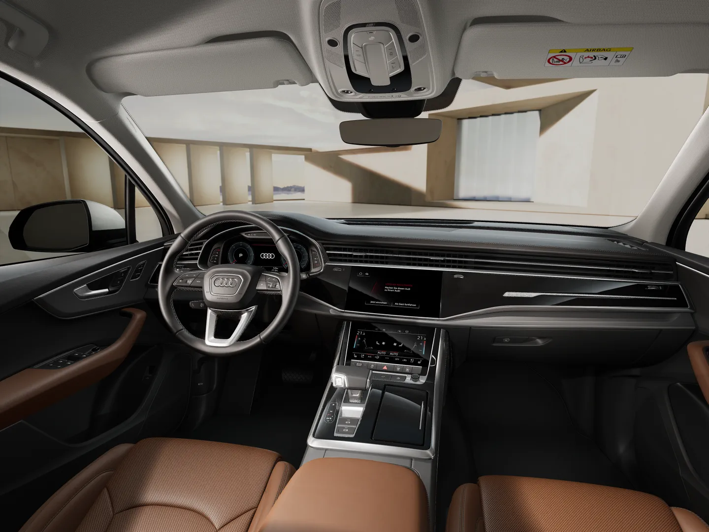 Zdjęcie&nbsp;Audi Q7 SUV&nbsp;TDI quattro 210 kW tiptronic&nbsp;– Ujęcie: deska rozdzielcza