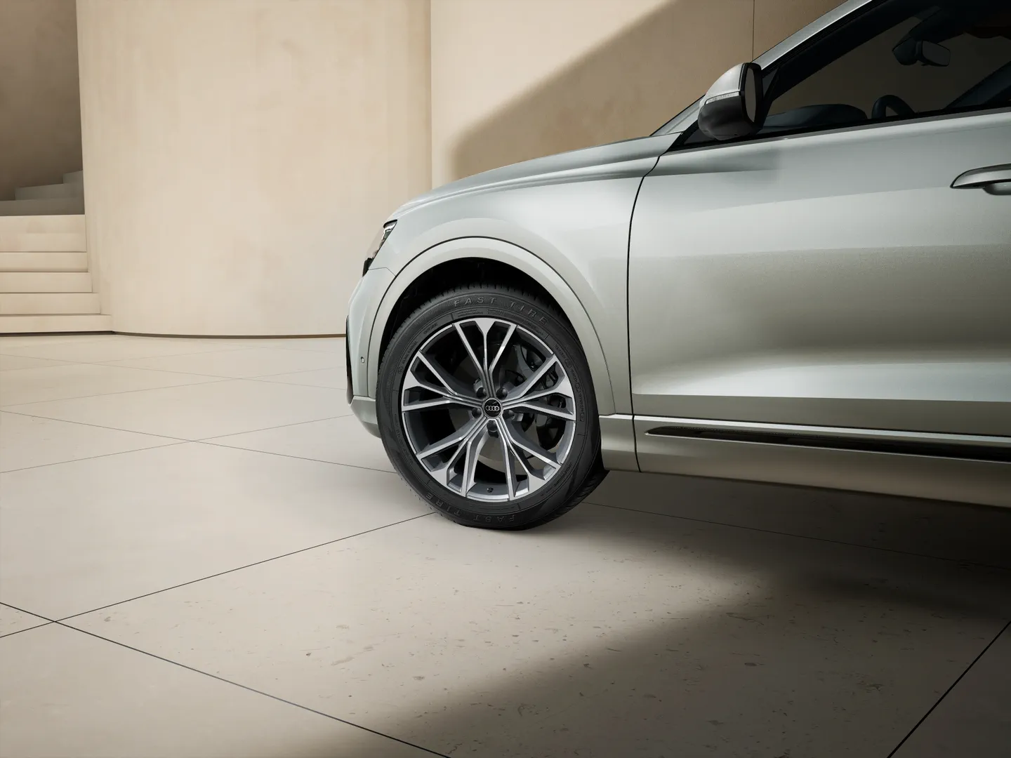 Zdjęcie&nbsp;Audi Q8 SUV&nbsp;TDI quattro 210 kW tiptronic&nbsp;– Ujęcie: obręcze
