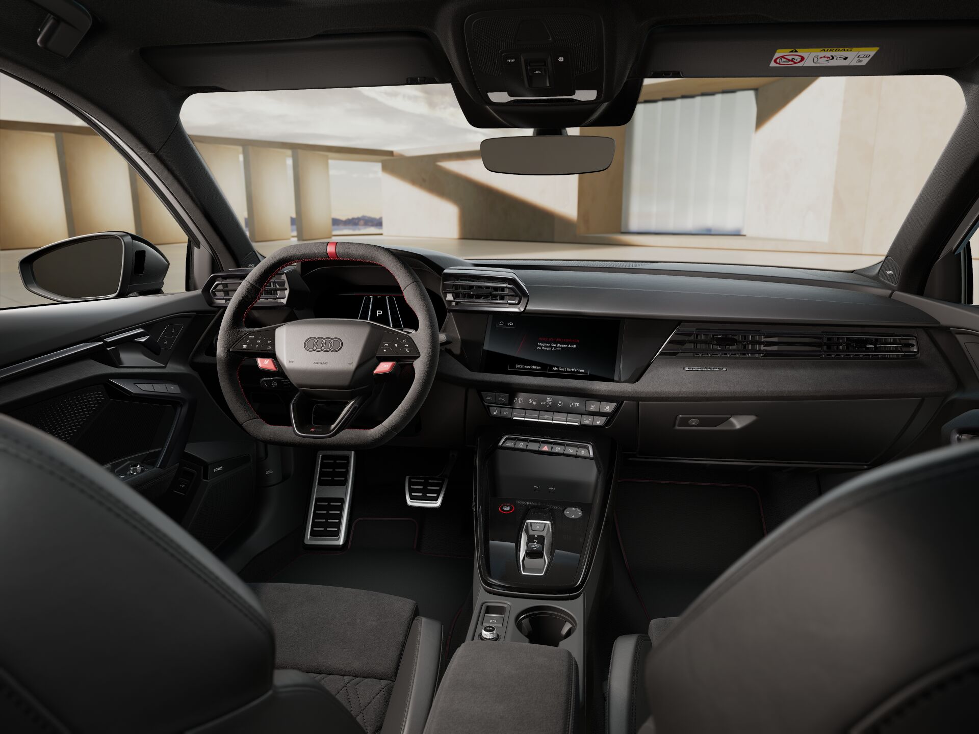 RS 3 Sedan INTERIOR-DASHBOARD-DASHBOARD