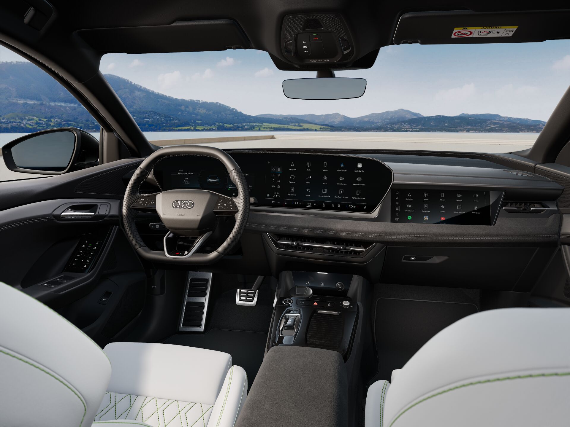 Q6 Sportback e-tron INTERIOR-DASHBOARD-DASHBOARD