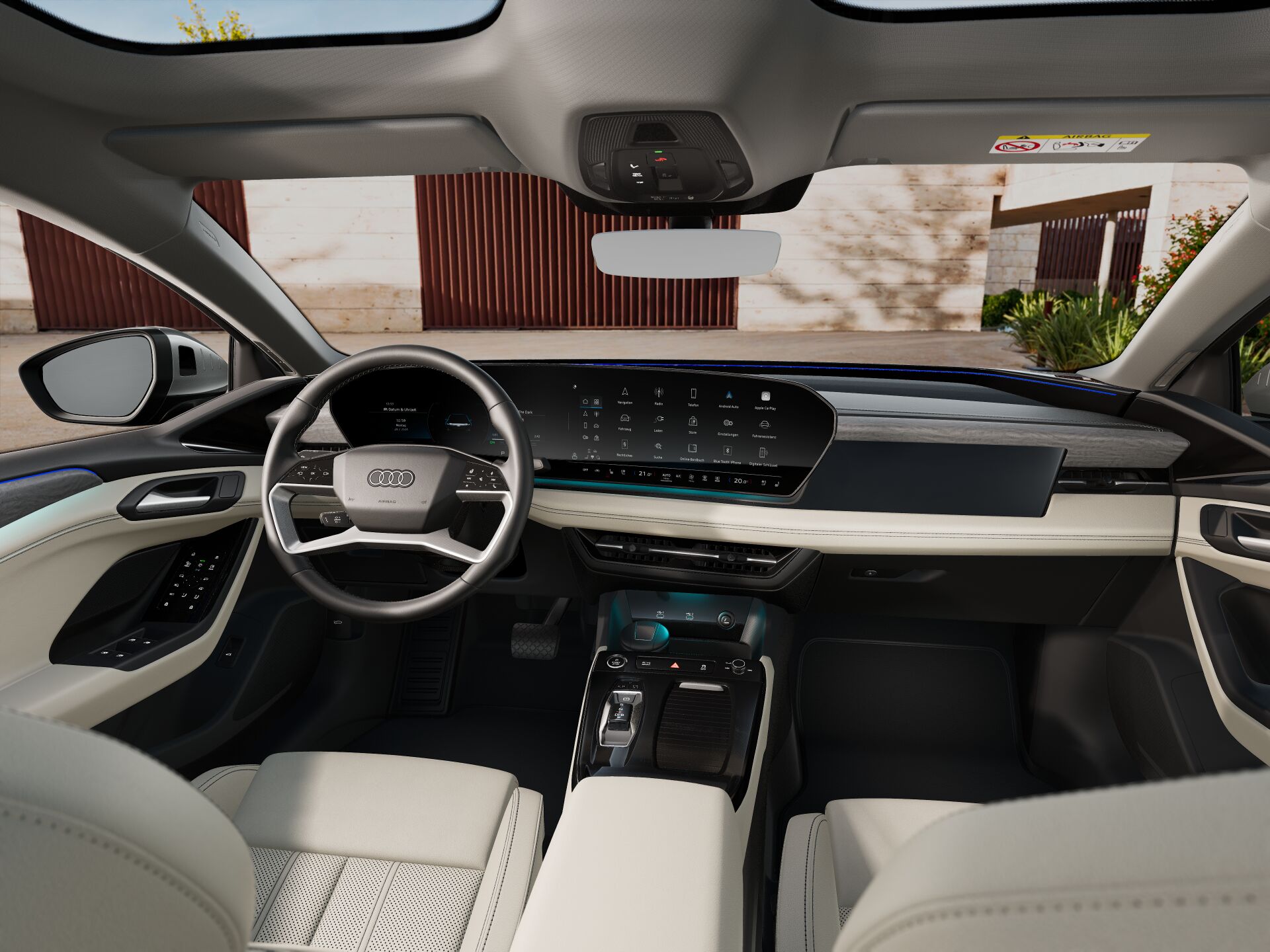 The new Audi A6 e-tron INTERIOR-DASHBOARD-DASHBOARD