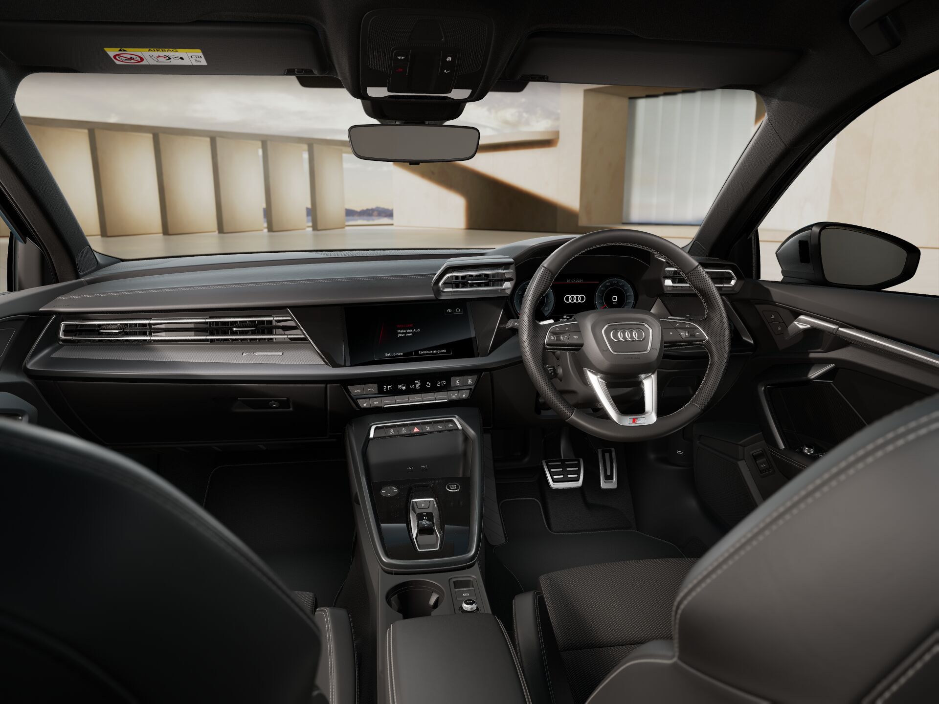 A3 Sedan INTERIOR-DASHBOARD-DASHBOARD