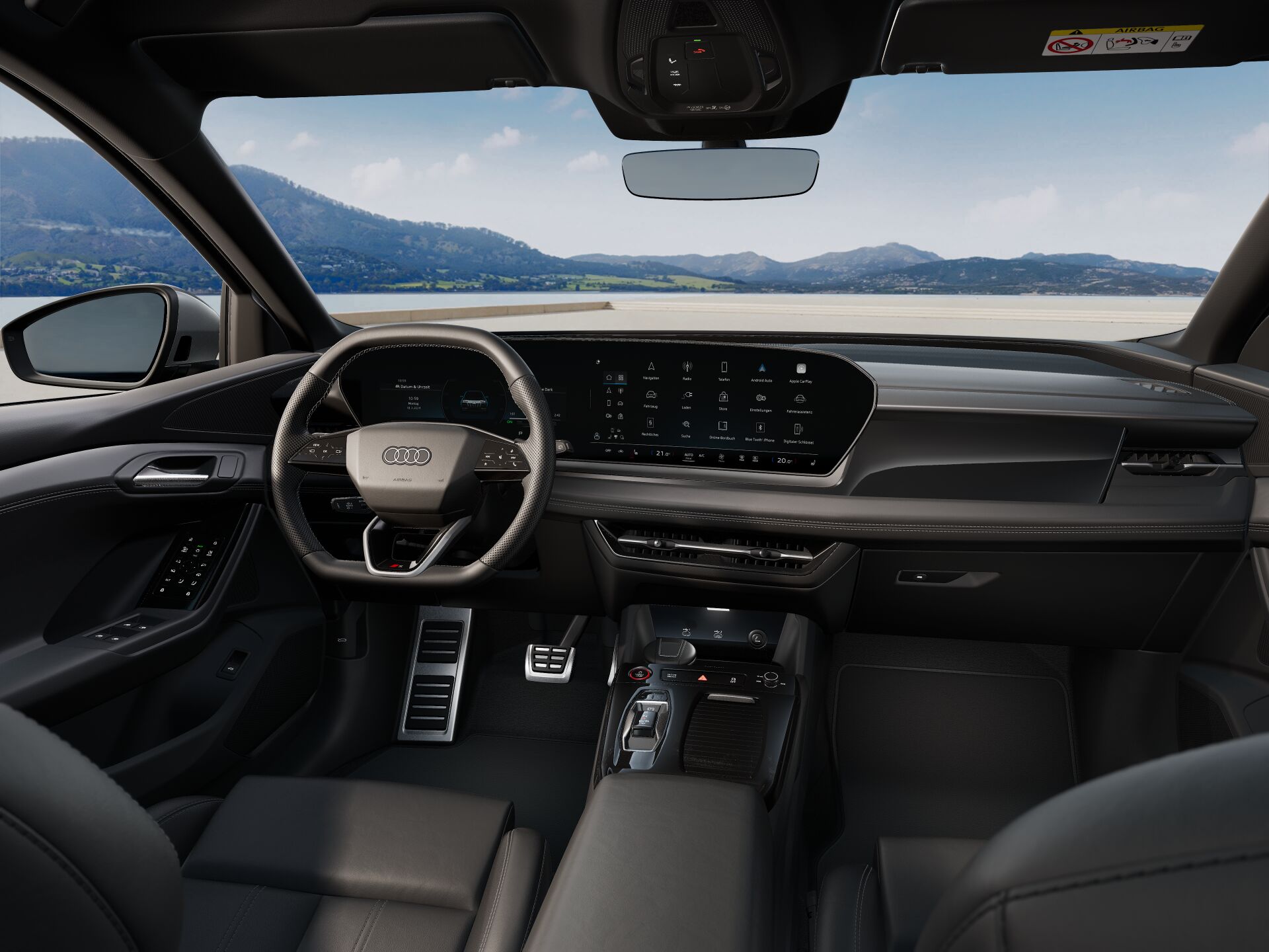 SQ6 SUV e-tron INTERIOR-DASHBOARD-DASHBOARD