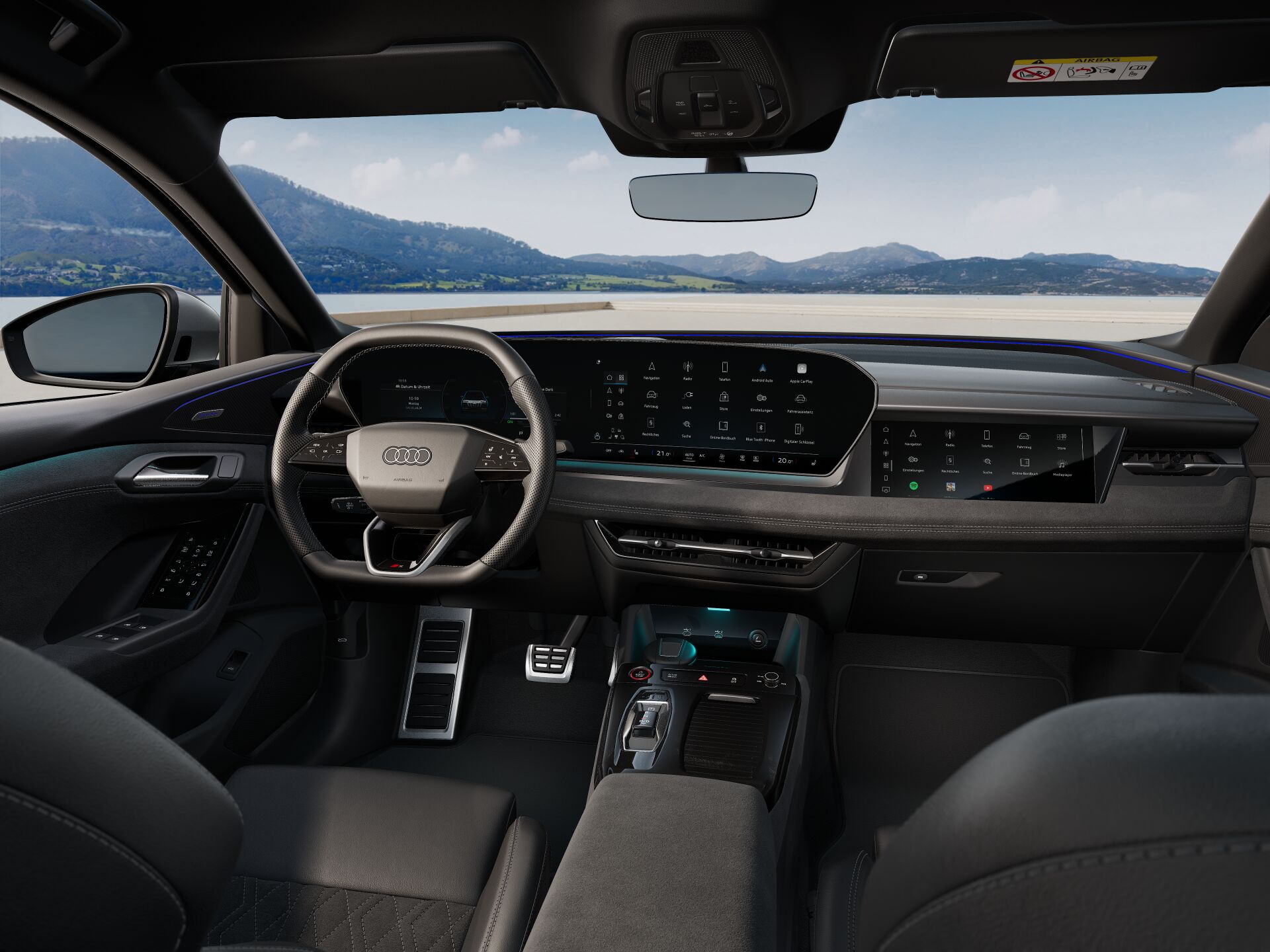 SQ6 Sportback e-tron INTERIOR-DASHBOARD-DASHBOARD