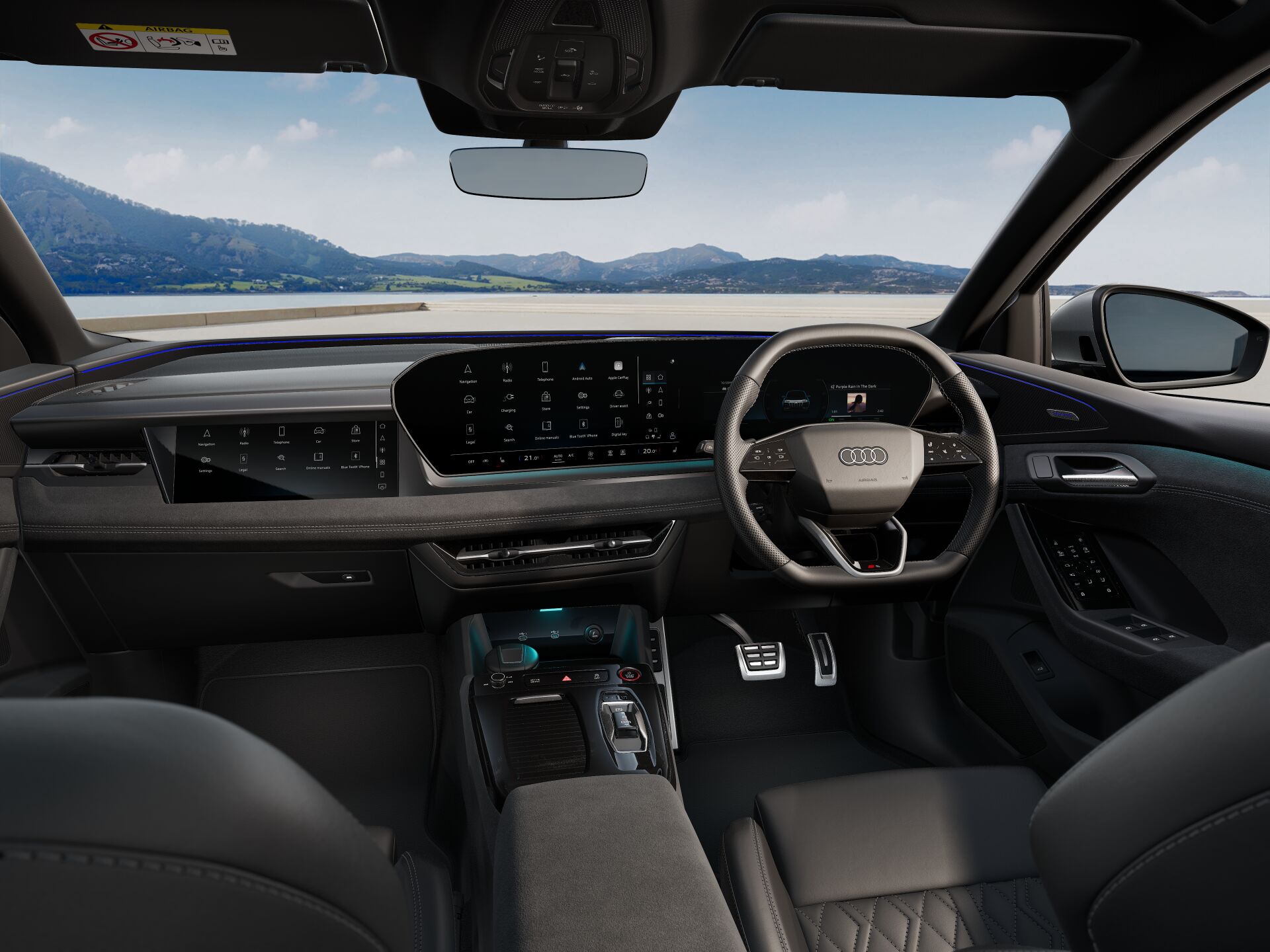 SQ6 SUV e-tron INTERIOR-DASHBOARD-DASHBOARD