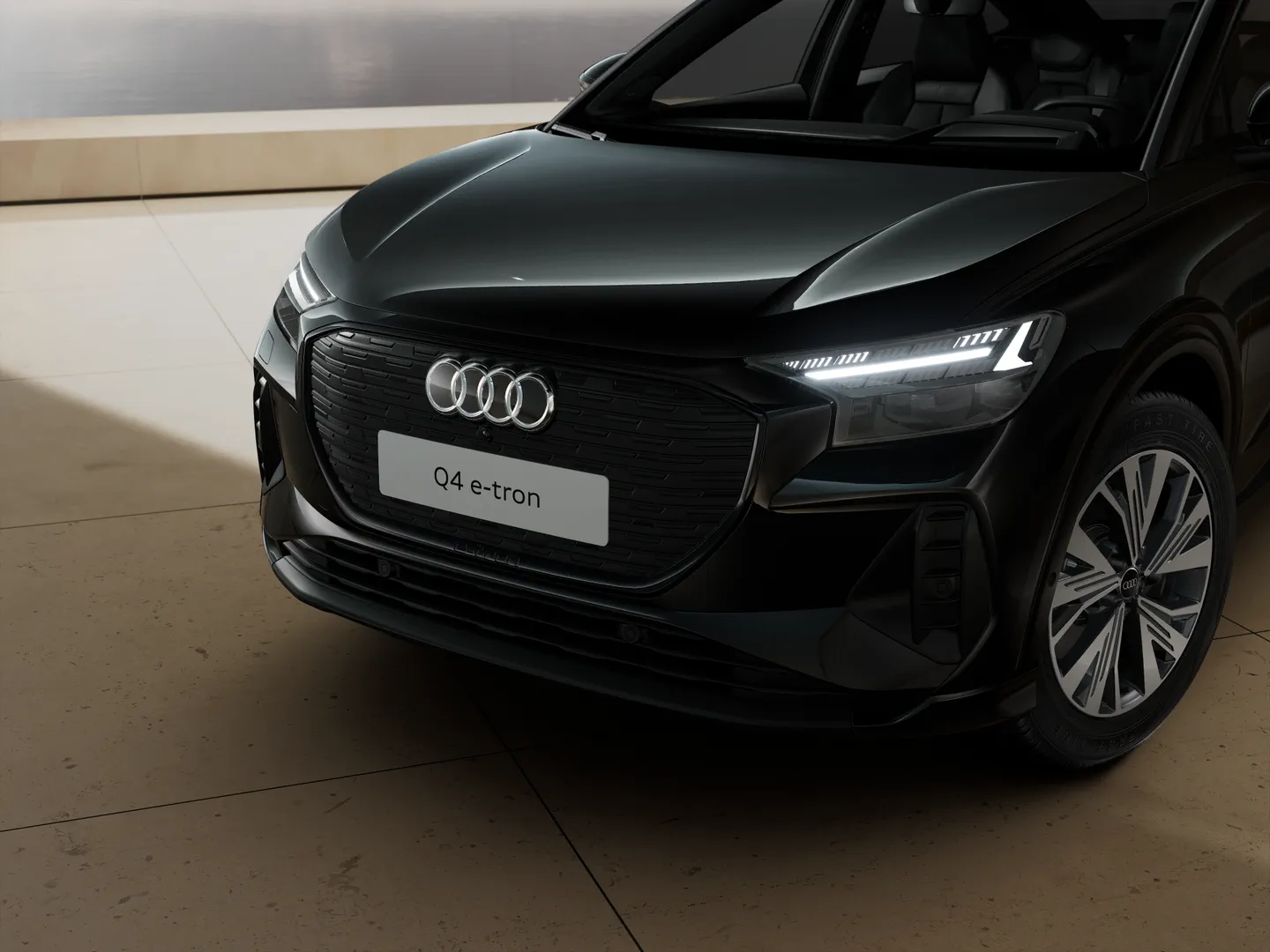 Bilde av Audi Q4 Sportback e-tron S line Pro 55 e-tron quattro - Visning: frontlykter