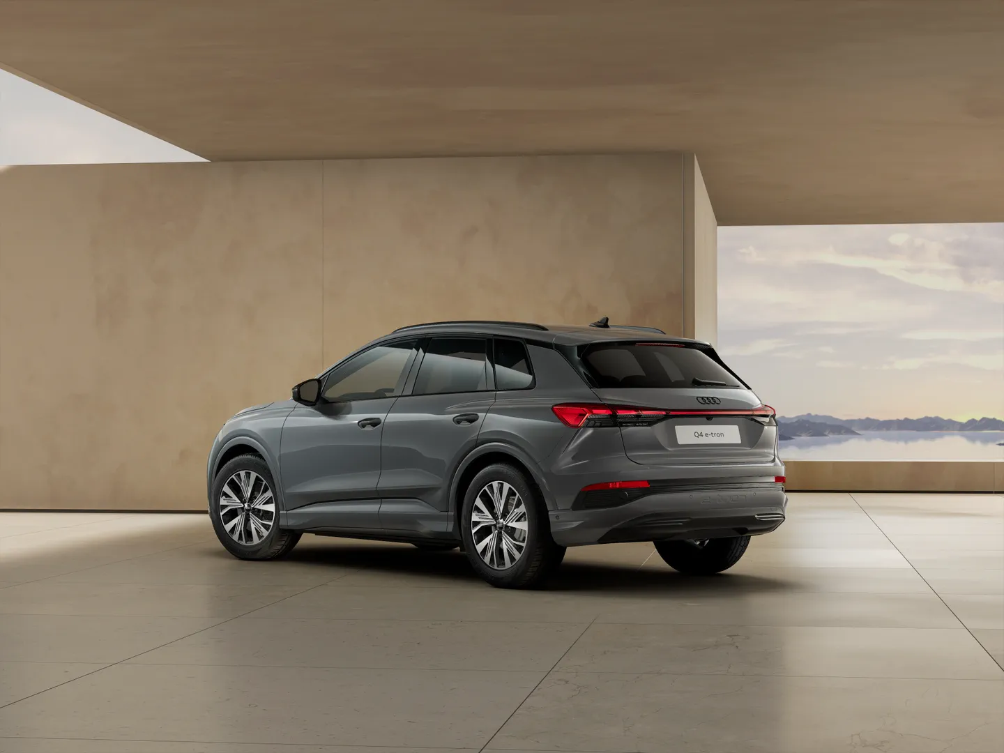 Zdjęcie&nbsp;Audi Q4 e-tron&nbsp;40 e-tron 150,00 kW&nbsp;– Ujęcie: tył 3/4