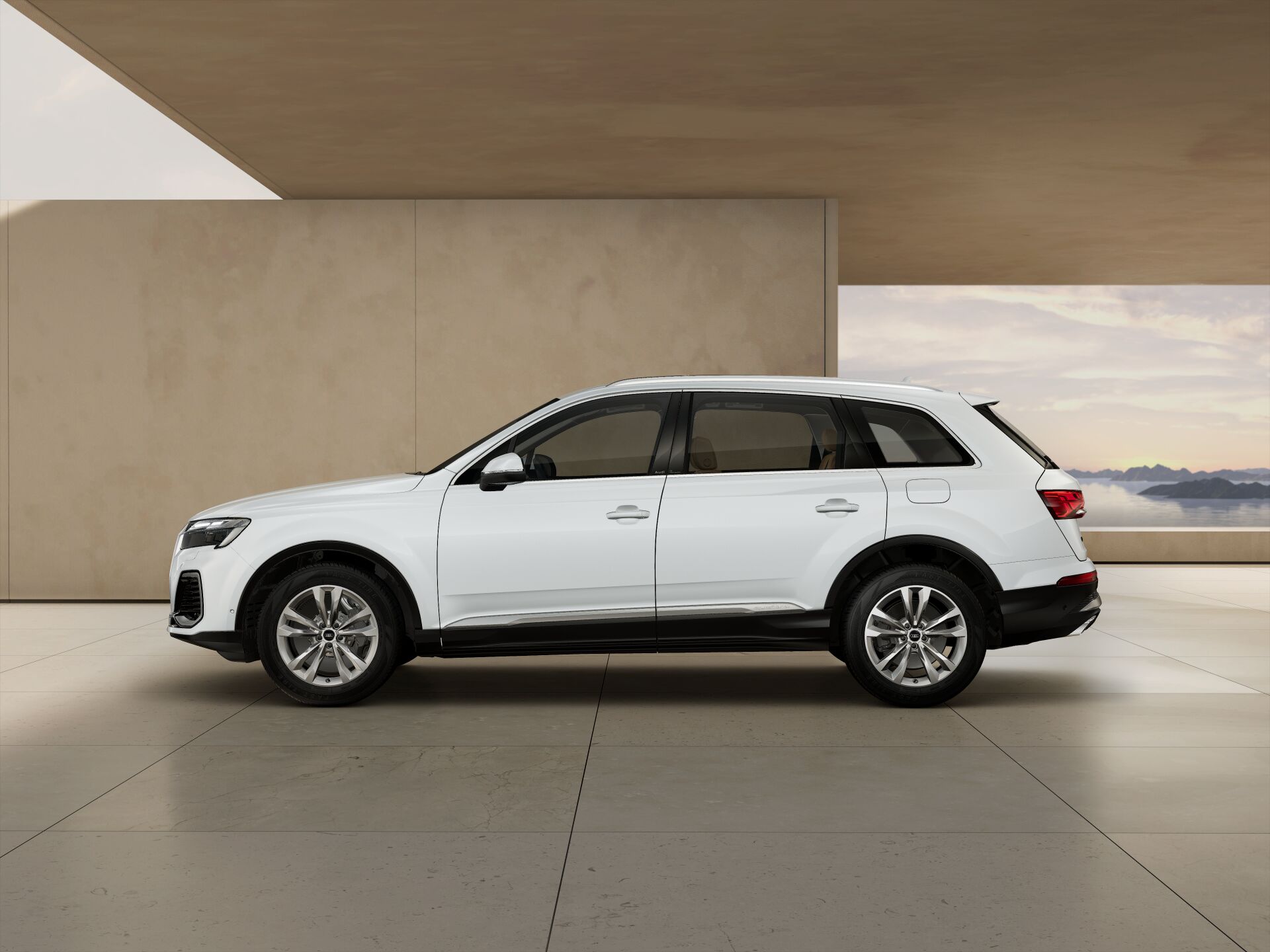 Q7 SUV TFSI e EXTERIOR-PARALLEL-SIDE