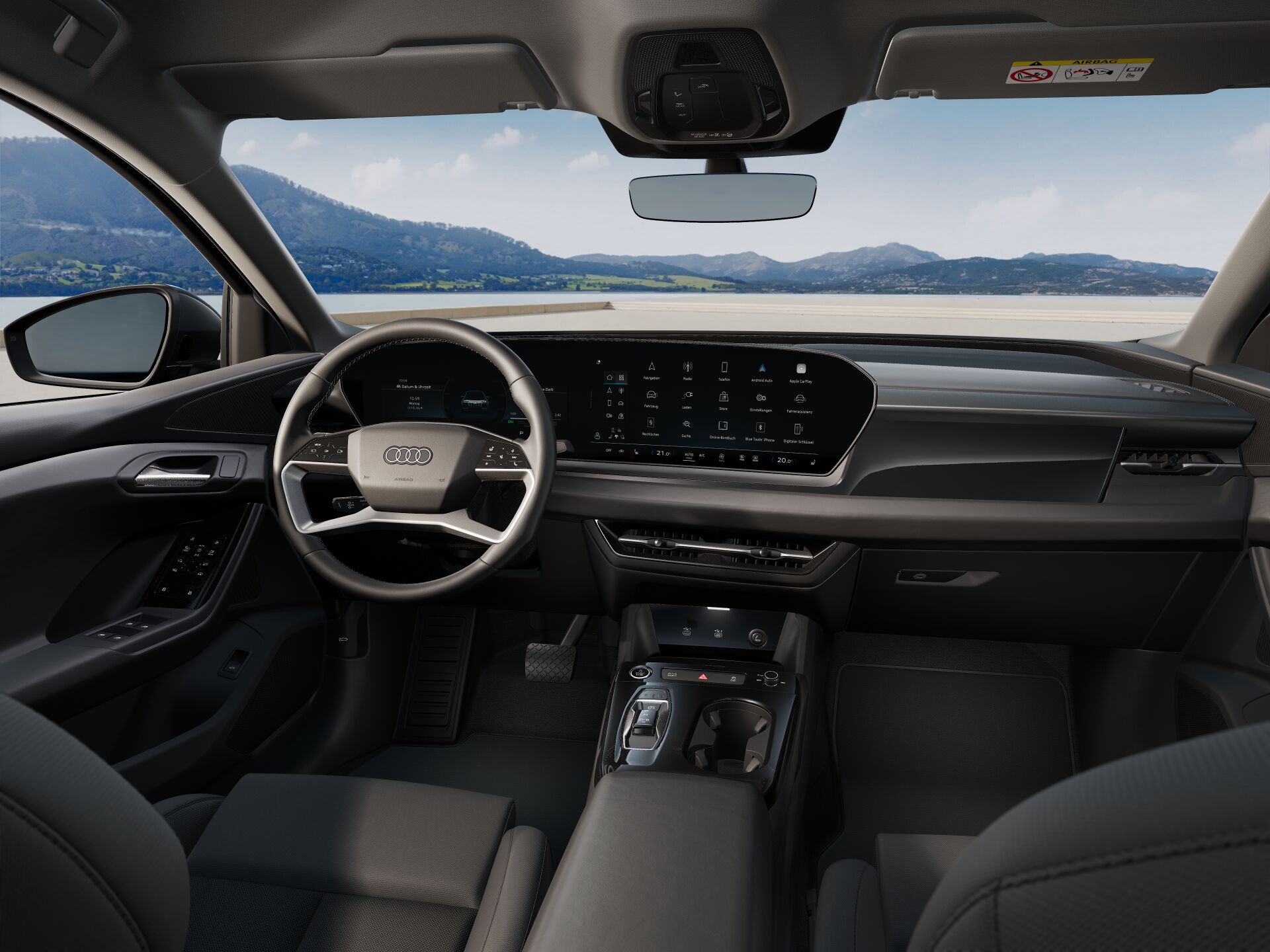 Q6 Sportback e-tron INTERIOR-DASHBOARD-DASHBOARD