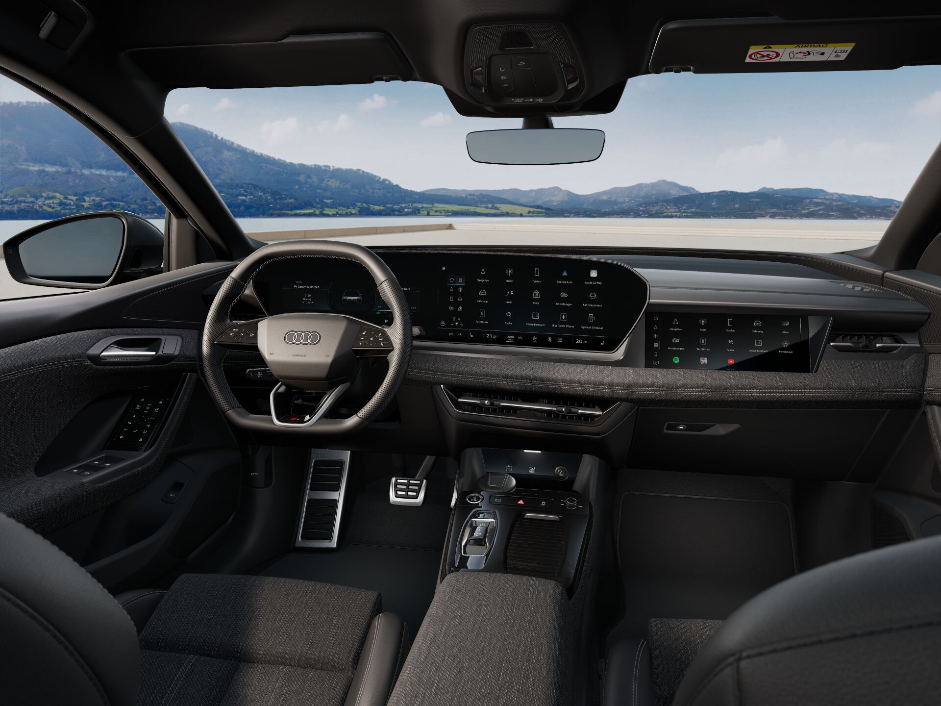Nouvelle Q6 Sportback e-tron INTERIOR-DASHBOARD-DASHBOARD