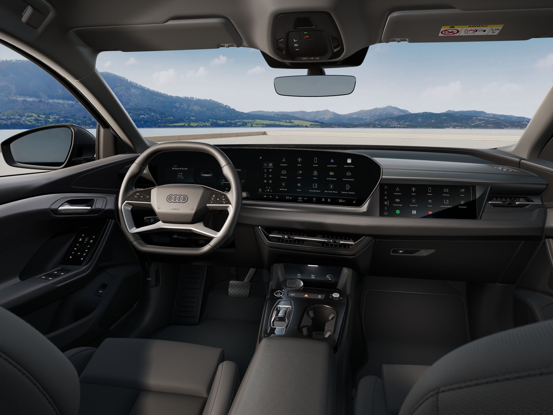 Q6 Sportback e-tron INTERIOR-DASHBOARD-DASHBOARD