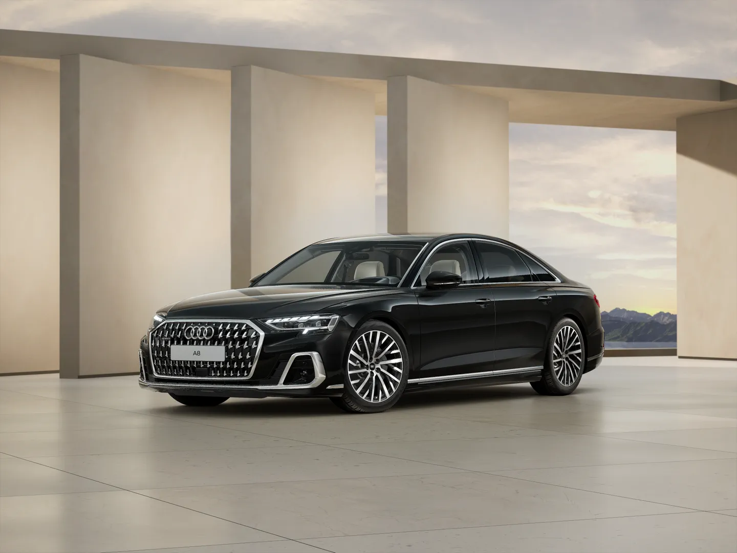 Zdjęcie Audi A8 50 TDI quattro 210(286) kW(KM) tiptronic – Ujęcie: przód 3/4