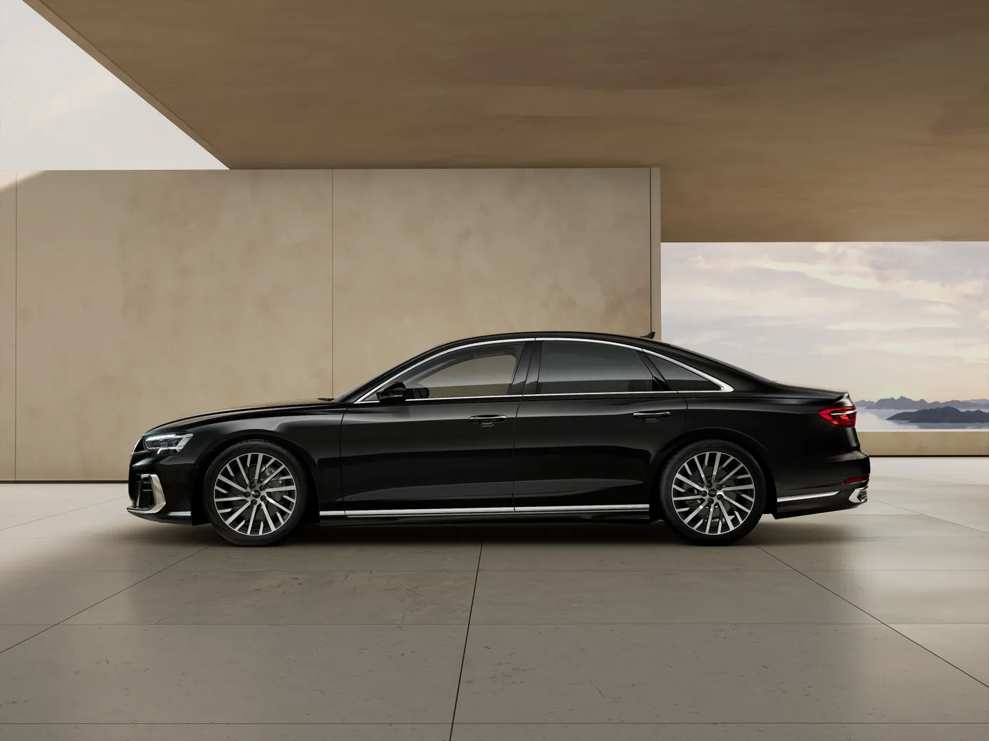 Zdjęcie Audi A8 50 TDI quattro 210(286) kW(KM) tiptronic – Ujęcie: bok