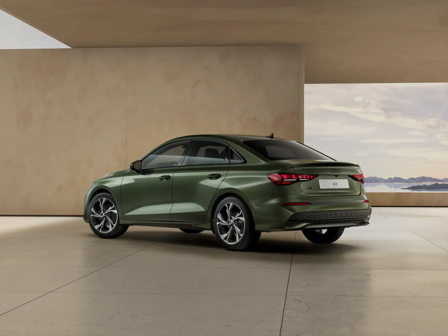 Zdjęcie&nbsp;Audi A3 Sedan&nbsp;advanced TFSI 110 kW S tronic&nbsp;– Ujęcie: tył 3/4