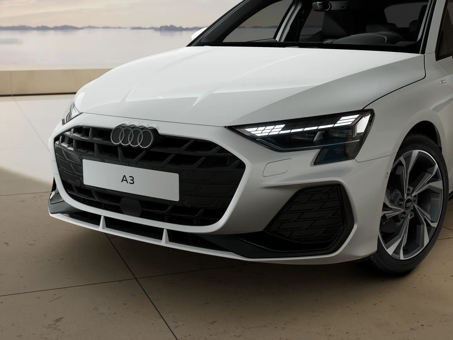Zdjęcie&nbsp;Audi A3 Sportback&nbsp;S line TDI 110 kW S tronic&nbsp;– Ujęcie: reflektory