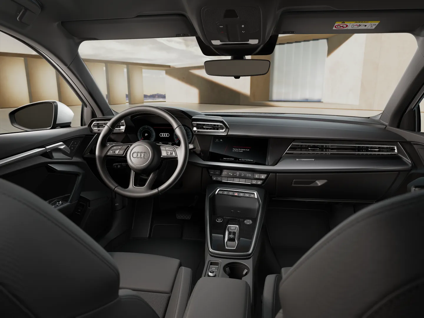 Zdjęcie&nbsp;Audi A3 Sportback&nbsp;TDI 110 kW S tronic&nbsp;– Ujęcie: deska rozdzielcza