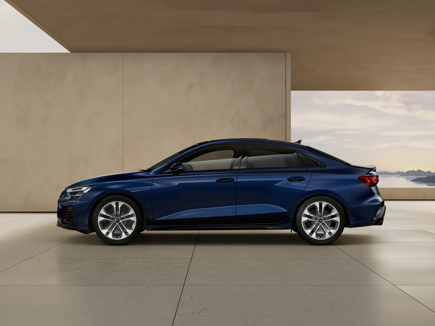 Zdjęcie Audi S3 Sedan S3 Saloon TFSI 245 kW S tronic – Ujęcie: bok