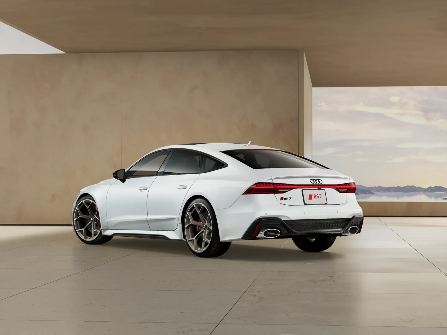 Audi RS 7 Sportback RS 7 Sportback performance 463 kW (630 PS) tiptronic リア3/4ビュー