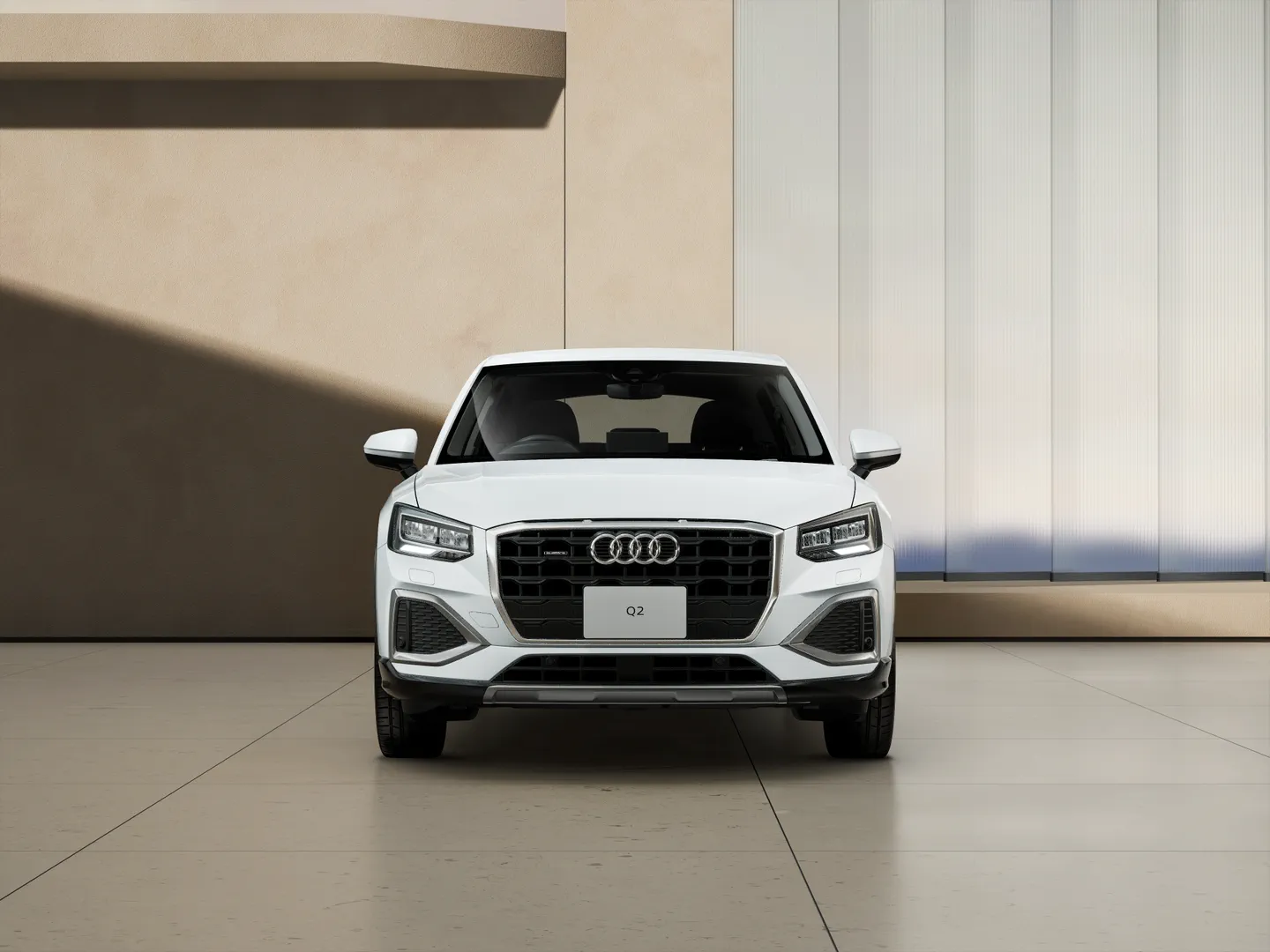 Audi Q2 35 TDI quattro advanced 110 kW (150 PS) S tronic フロントビュー