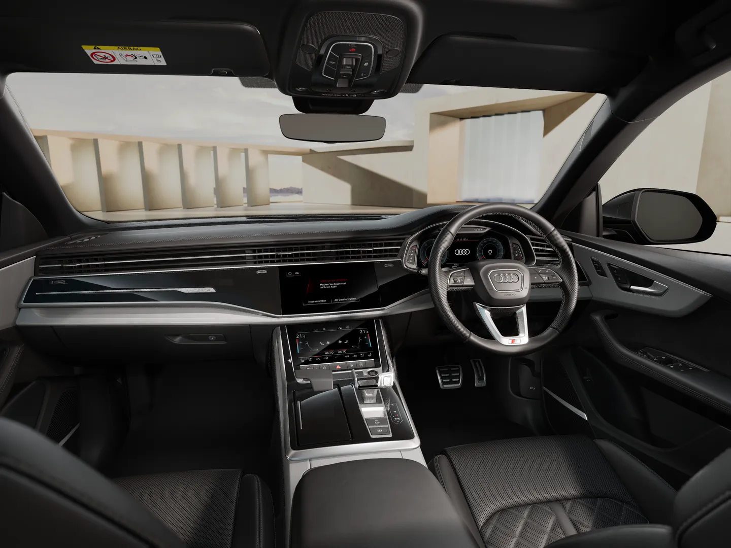 Audi Q8 SUV 50 TDI quattro 200 kW (272 PS) tiptronic ダッシュボード