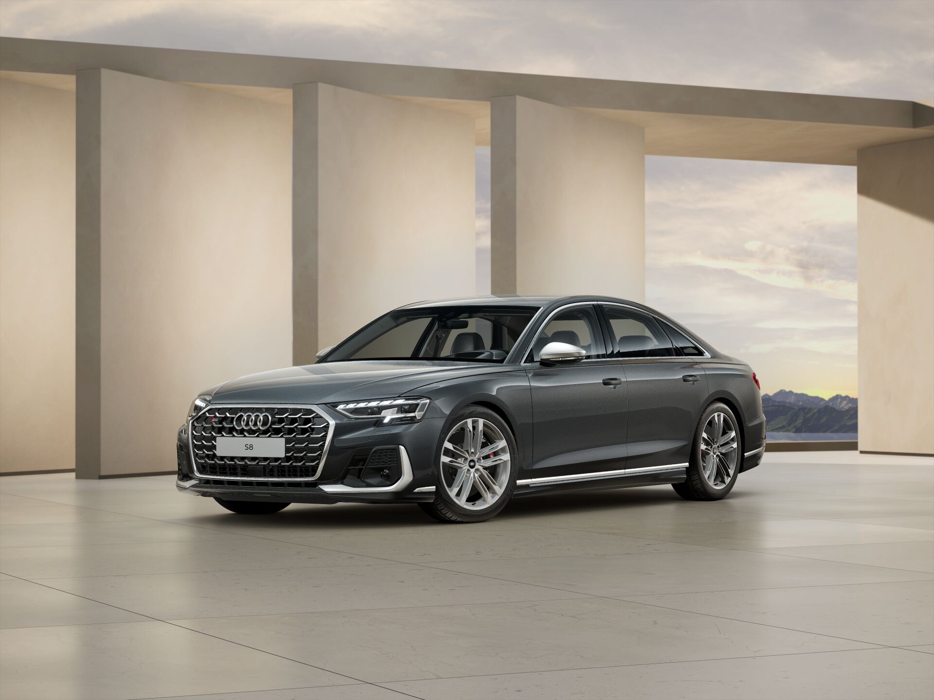 S8 TFSI EXTERIOR-FRONT-3-4