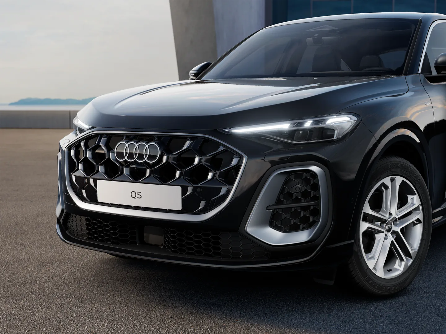 Zdjęcie&nbsp;Audi Q5 Sportback&nbsp;TFSI quattro 150 kW S tronic&nbsp;– Ujęcie: reflektory