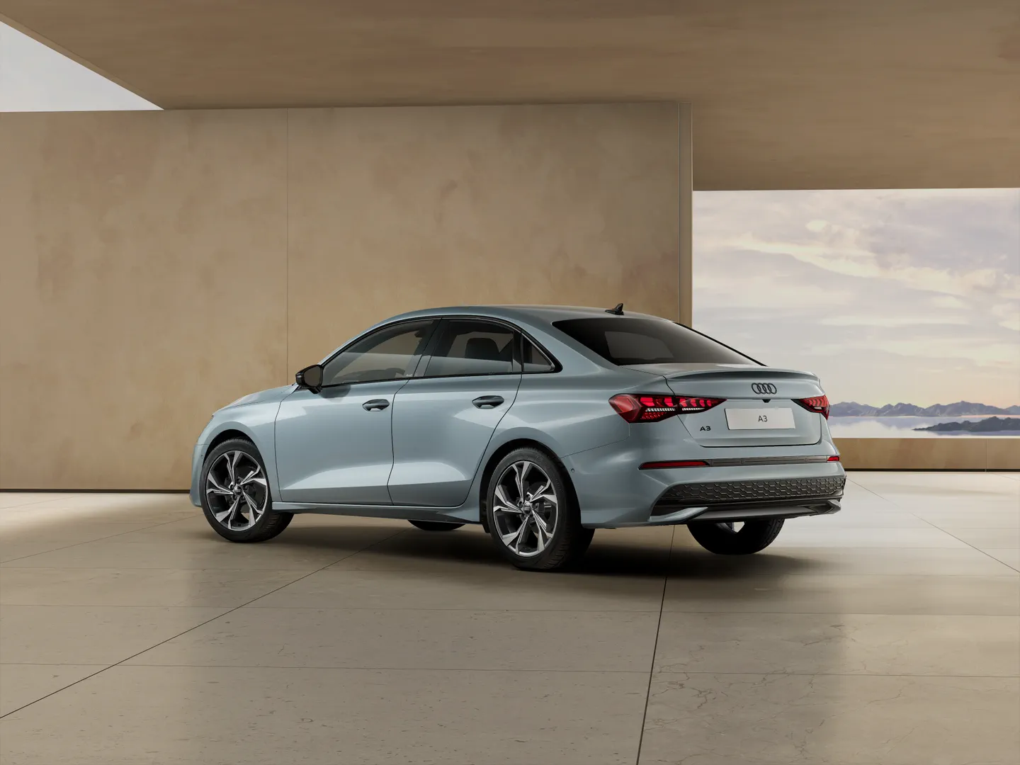 Zdjęcie Audi A3 Sedan advanced TFSI 110 kW S tronic – Ujęcie: tył 3/4