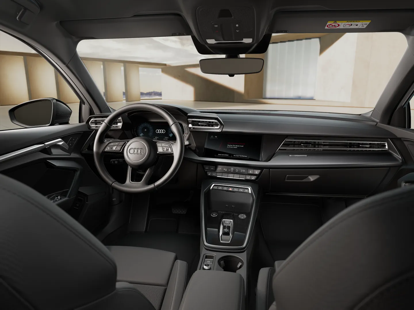 Zdjęcie&nbsp;Audi A3 Sportback&nbsp;advanced TFSI 110 kW S tronic&nbsp;– Ujęcie: deska rozdzielcza