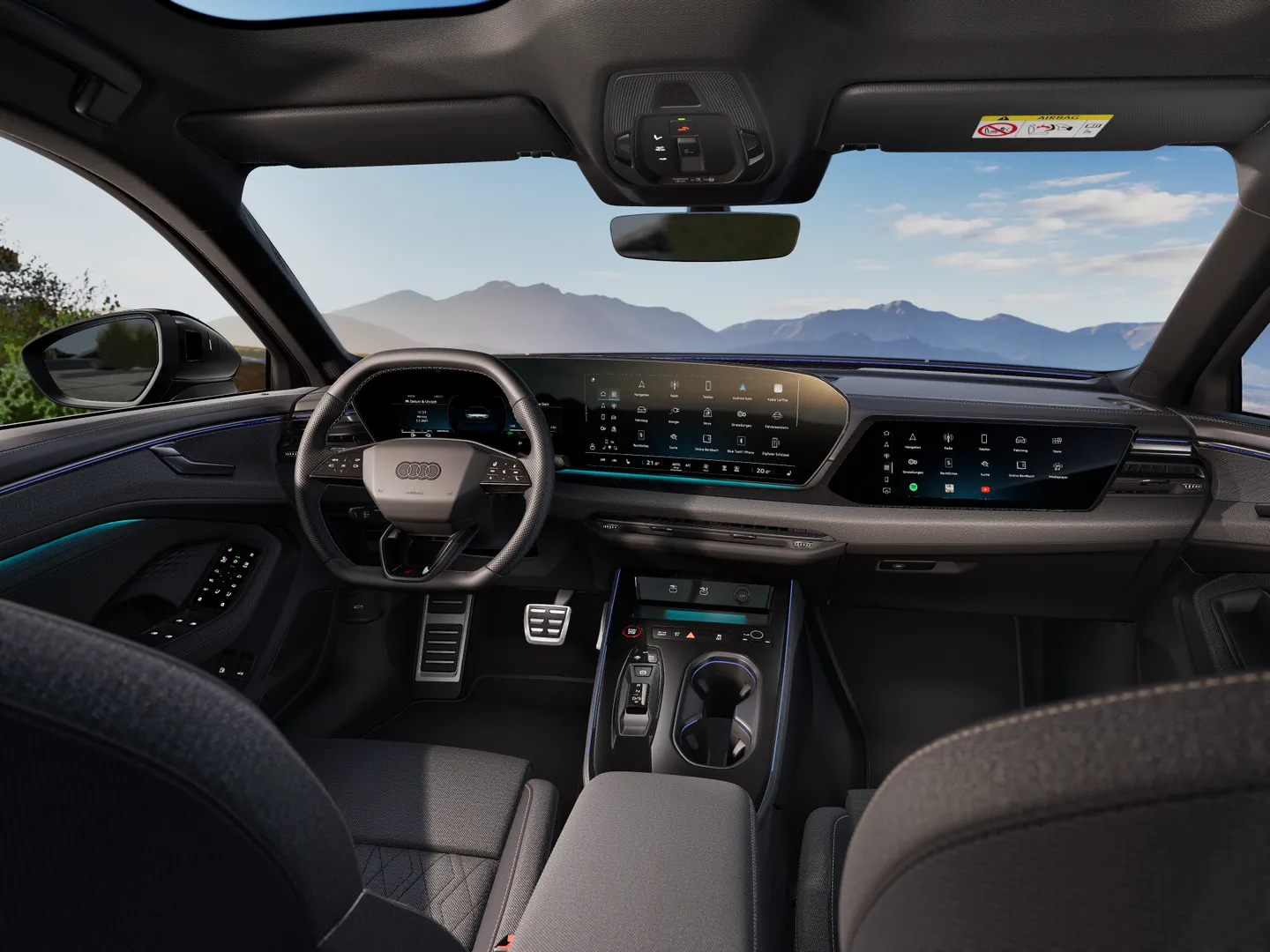 Immagine di Audi A6 Berlina e-hybrid Edition one Grigio Daytona e-hybrid quattro 270 kWS tronic - Vista: Cruscotto