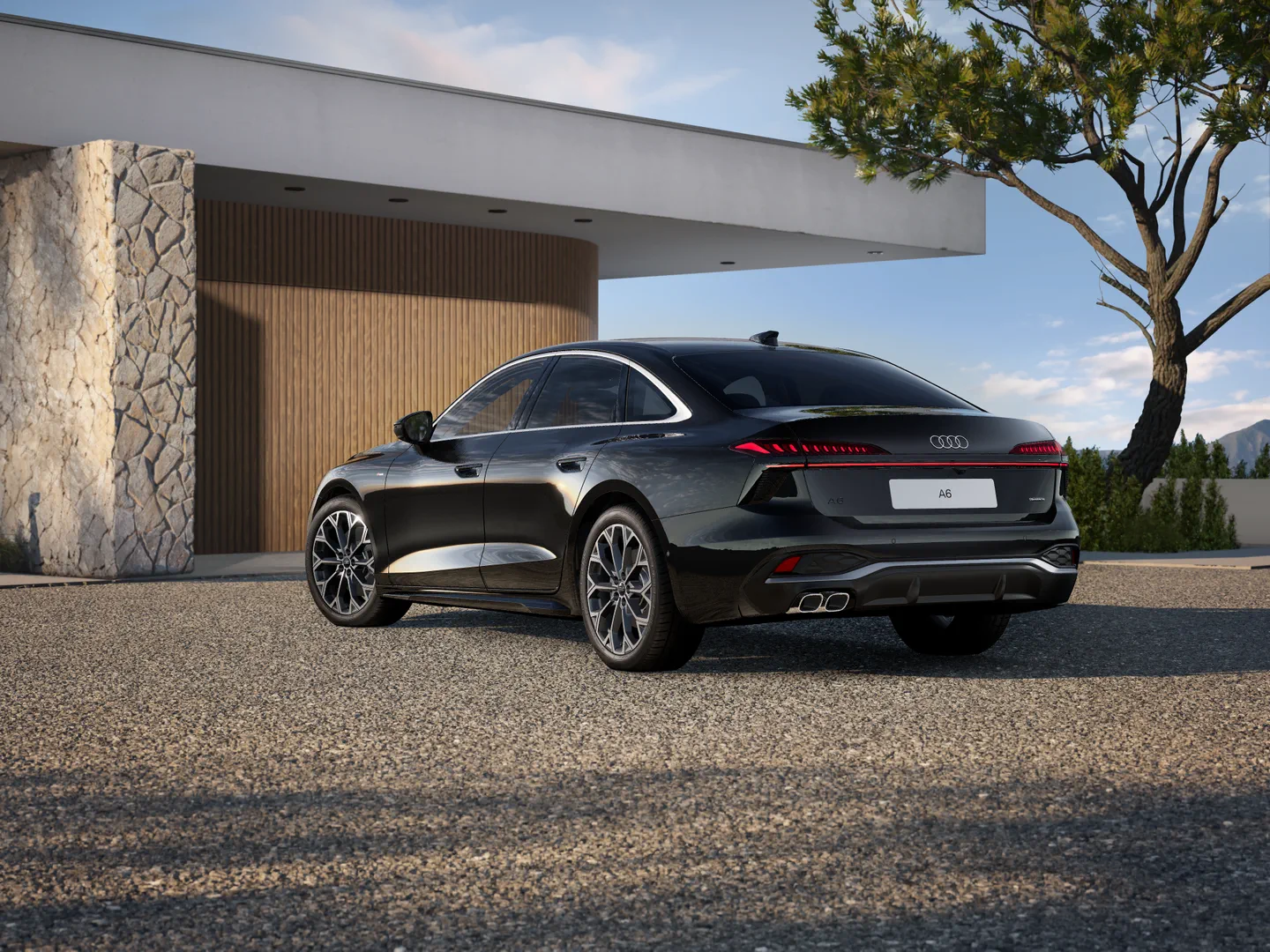 Zdjęcie&nbsp;Audi A6 Sedan&nbsp;TDI quattro 150 kW S tronic&nbsp;– Ujęcie: tył 3/4