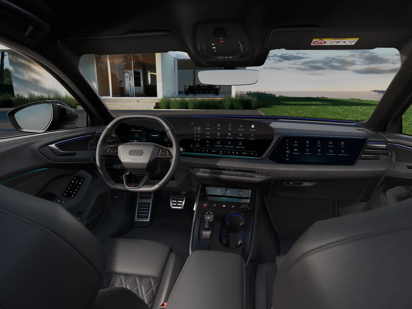 Zdjęcie&nbsp;Audi S5 Sedan&nbsp;S5 Sedan TFSI 270 kW S tronic&nbsp;– Ujęcie: deska rozdzielcza