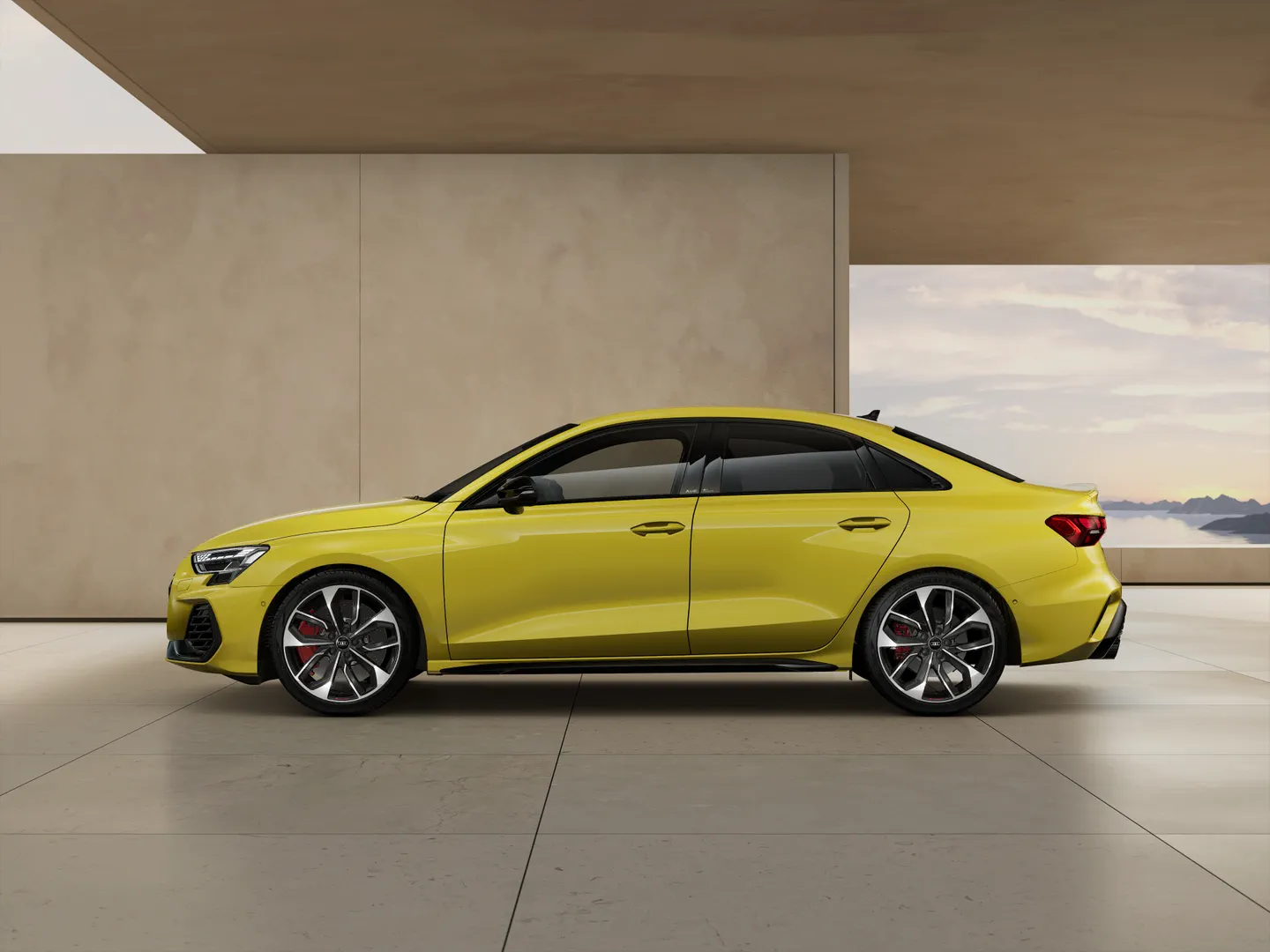 Zdjęcie Audi S3 Sedan S3 Saloon TFSI 245 kW S tronic – Ujęcie: bok