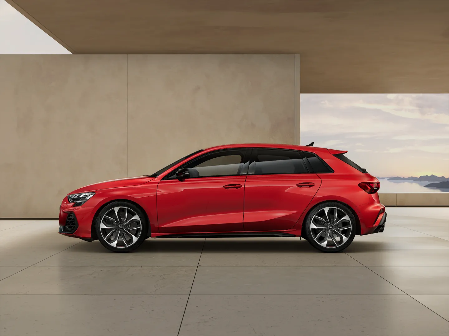 Zdjęcie&nbsp;Audi S3 Sportback&nbsp;S3 Sportback TFSI 245 kW S tronic&nbsp;– Ujęcie: bok