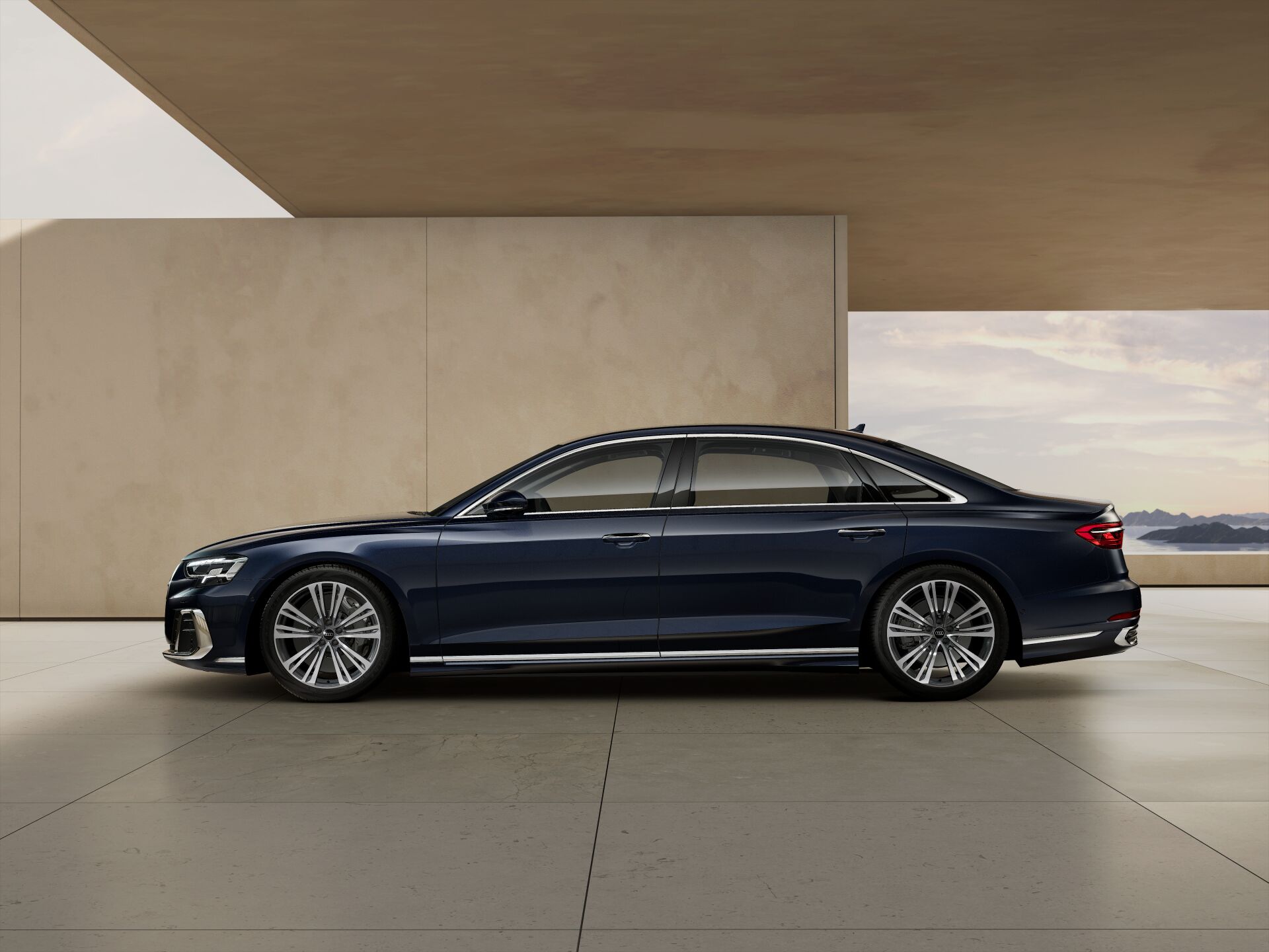 1/64 改　AUDI A8L アルミ深リム　アウディ　カスタム　ローダウン AUDI A8 ローダウン＆スペーサー | bond shop NAGOYA BLOG