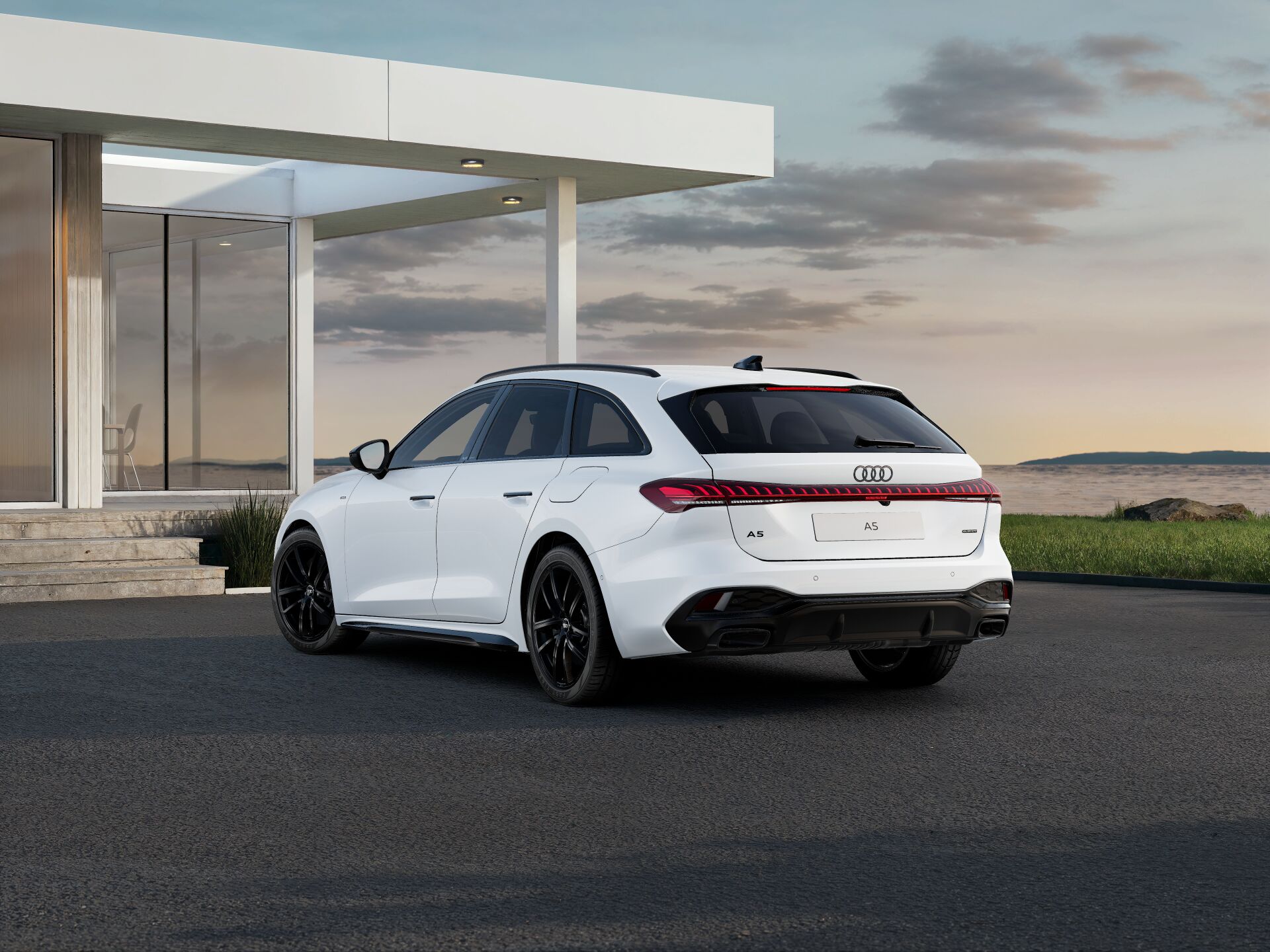 A5 Avant e-hybrid EXTERIOR-REAR-3-4
