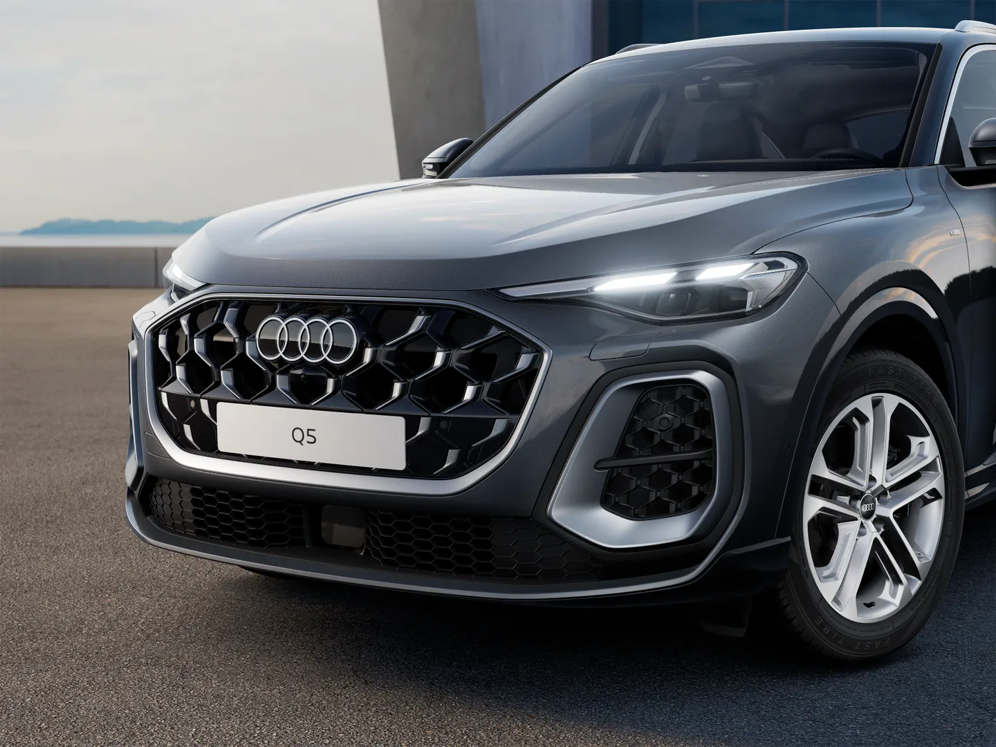 Zdjęcie Audi Q5 Sportback TDI quattro 150 kW S tronic – Ujęcie: reflektory