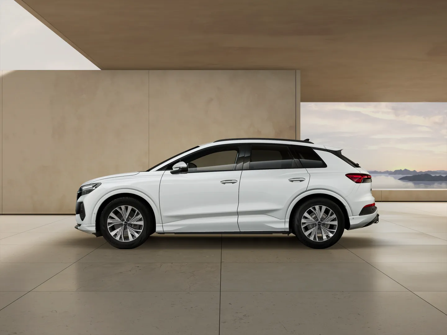 Bilde av Audi Q4 e-tron S line Pro 55 e-tron quattro 250,00 kW - Visning:&nbsp;siden