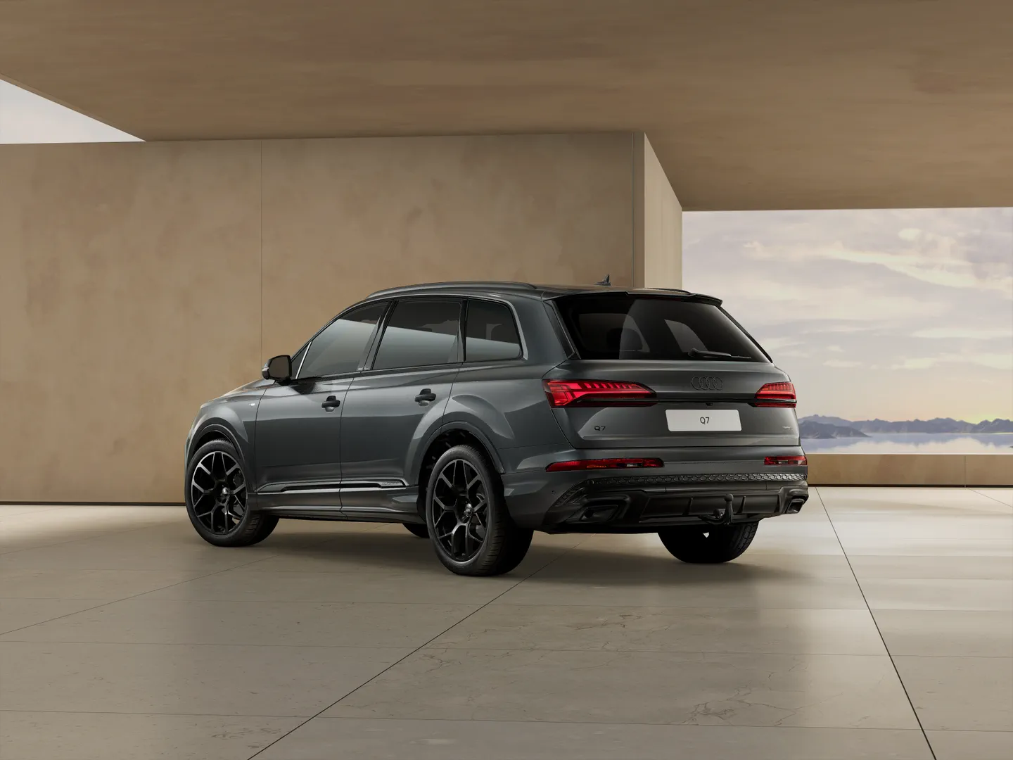 Zdjęcie&nbsp;Audi Q7 SUV&nbsp;S line TDI quattro 170 kW tiptronic&nbsp;– Ujęcie: tył 3/4