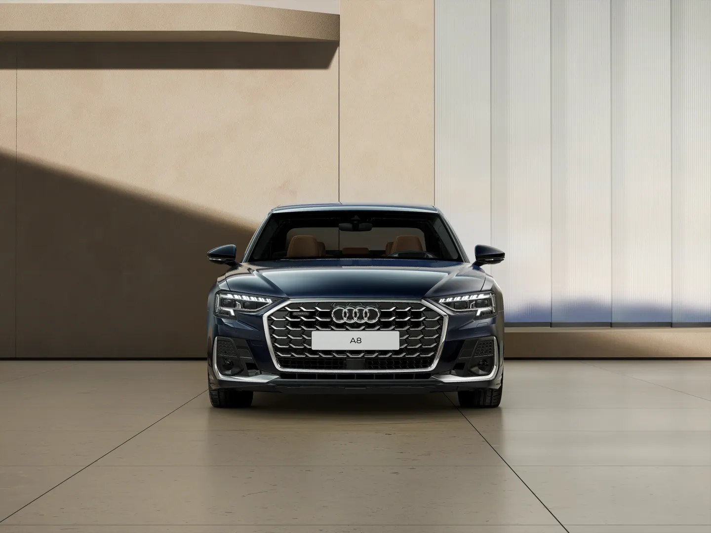 Zdjęcie&nbsp;Audi A8 TFSI e&nbsp;60 TFSI e quattro 340(462) kW(KM) tiptronic&nbsp;– Ujęcie: przód