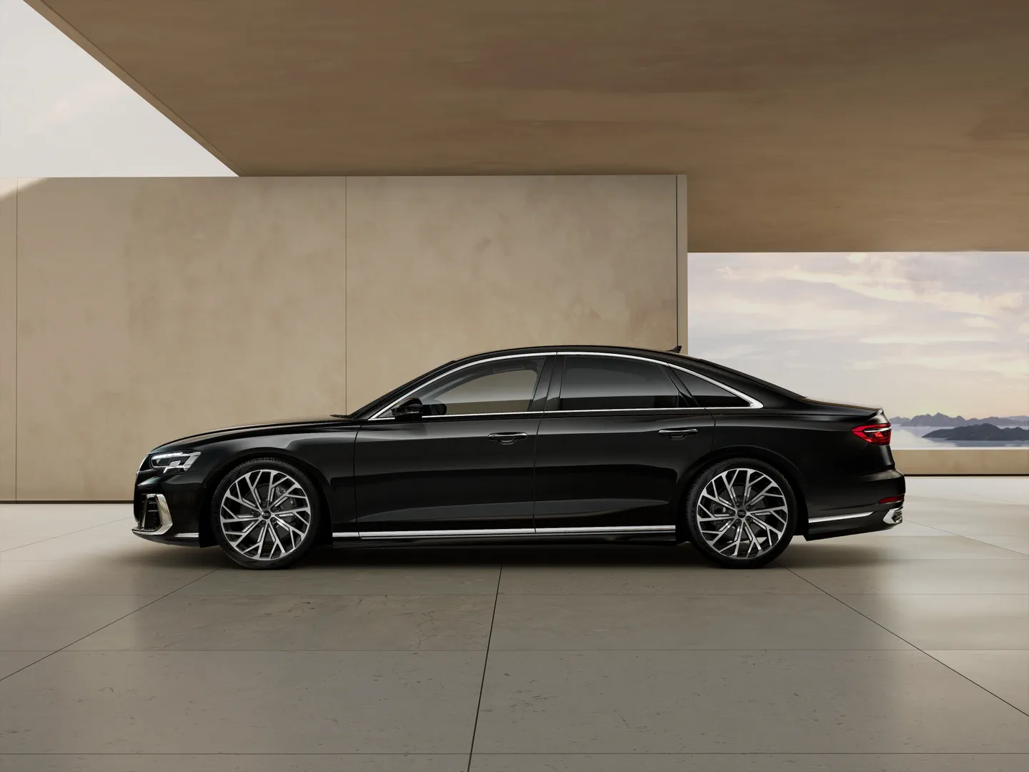 Zdjęcie&nbsp;Audi A8&nbsp;50 TDI quattro 210(286) kW(KM) tiptronic&nbsp;– Ujęcie: bok