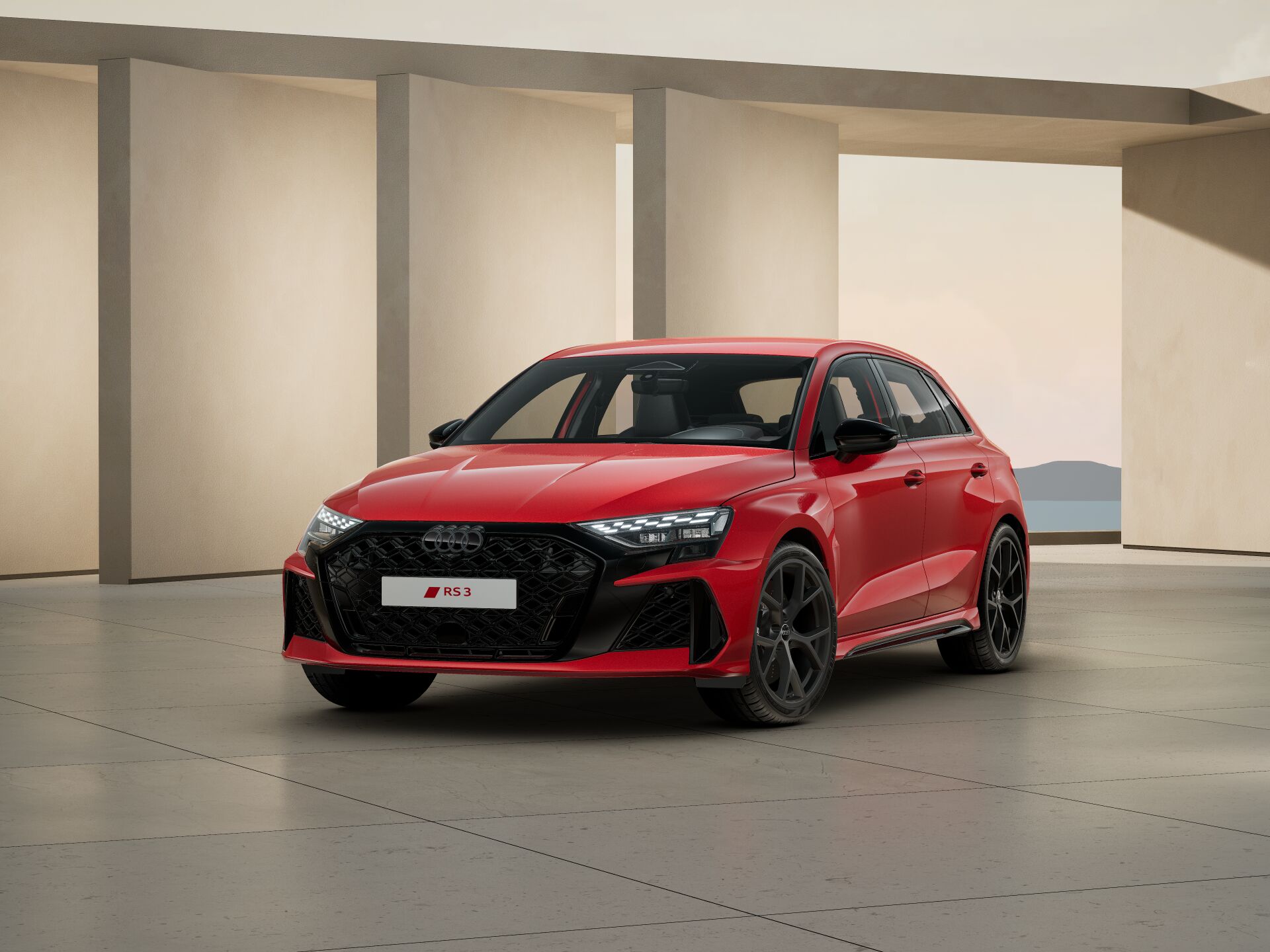 RS 3 Sportback EXTERIOR-FRONT-3-4