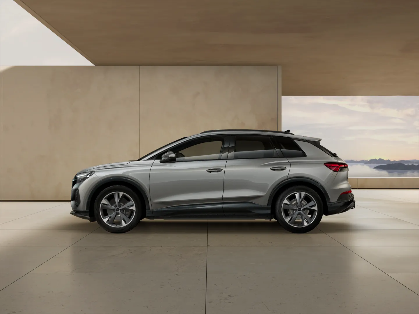 Bilde av Audi Q4 e-tron S line Pro e-tron quattro - Visning:&nbsp;siden