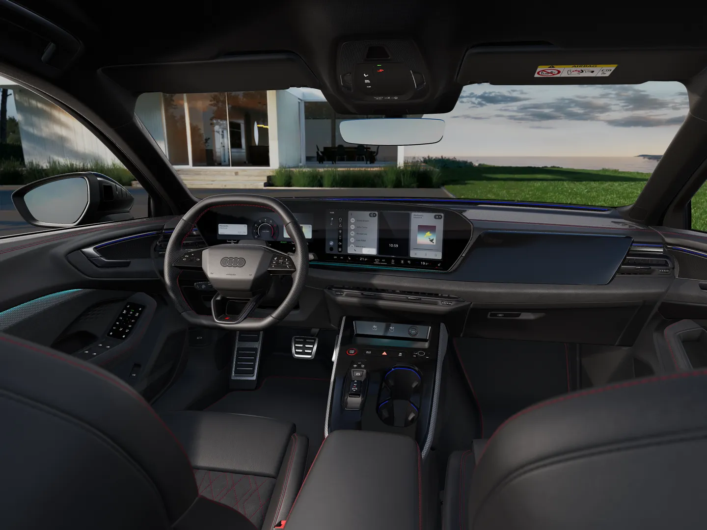 Zdjęcie Audi S5 Sedan S5 Sedan TFSI 270 kW S tronic – Ujęcie: deska rozdzielcza