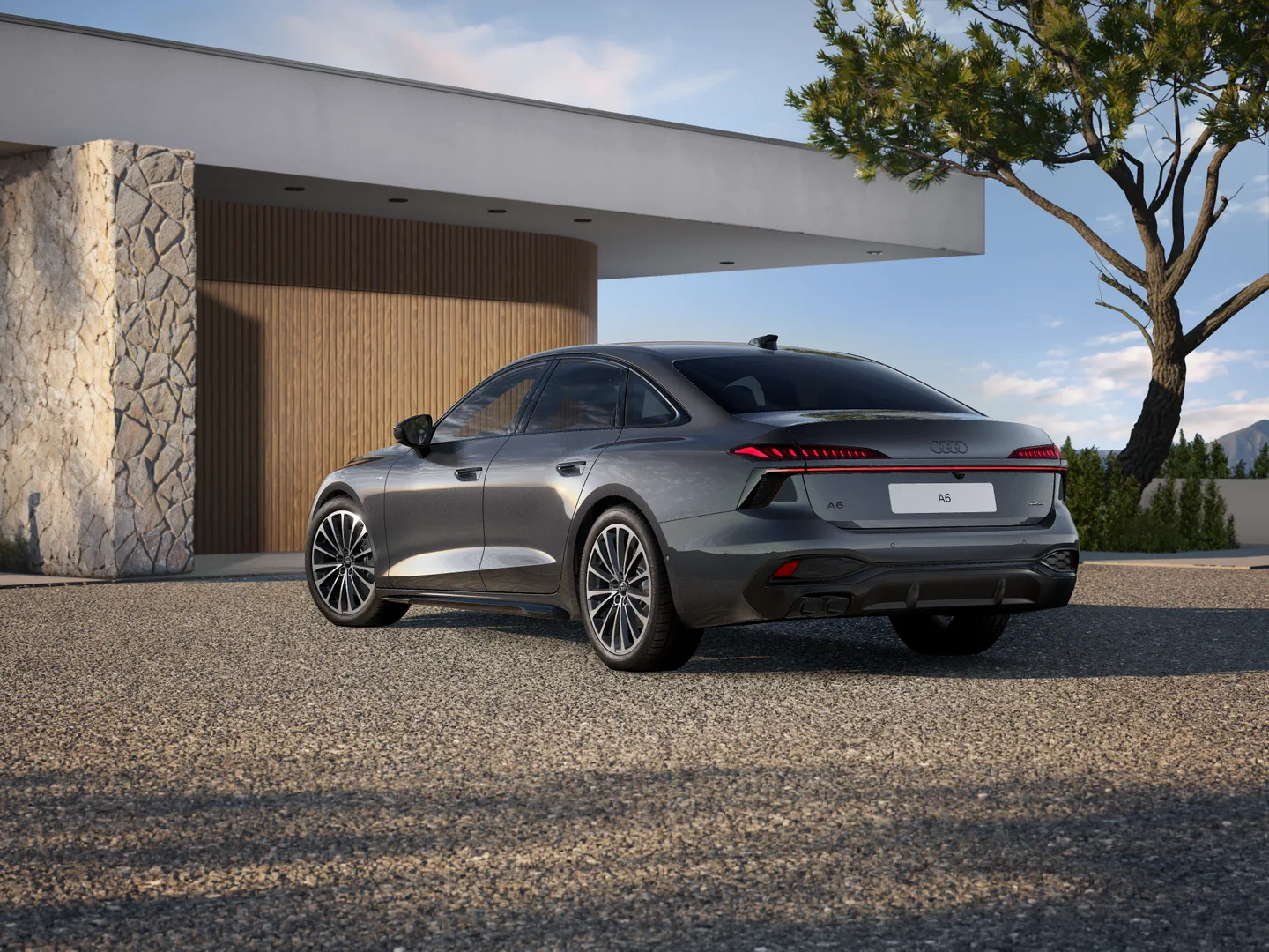 Zdjęcie&nbsp;Audi A6 Sedan&nbsp;TDI quattro 150 kW S tronic&nbsp;– Ujęcie: tył 3/4