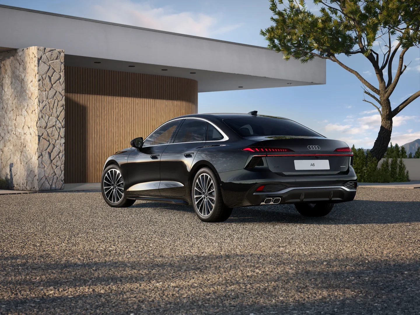 Zdjęcie&nbsp;Audi A6 Sedan&nbsp;TDI quattro 150 kW S tronic&nbsp;– Ujęcie: tył 3/4